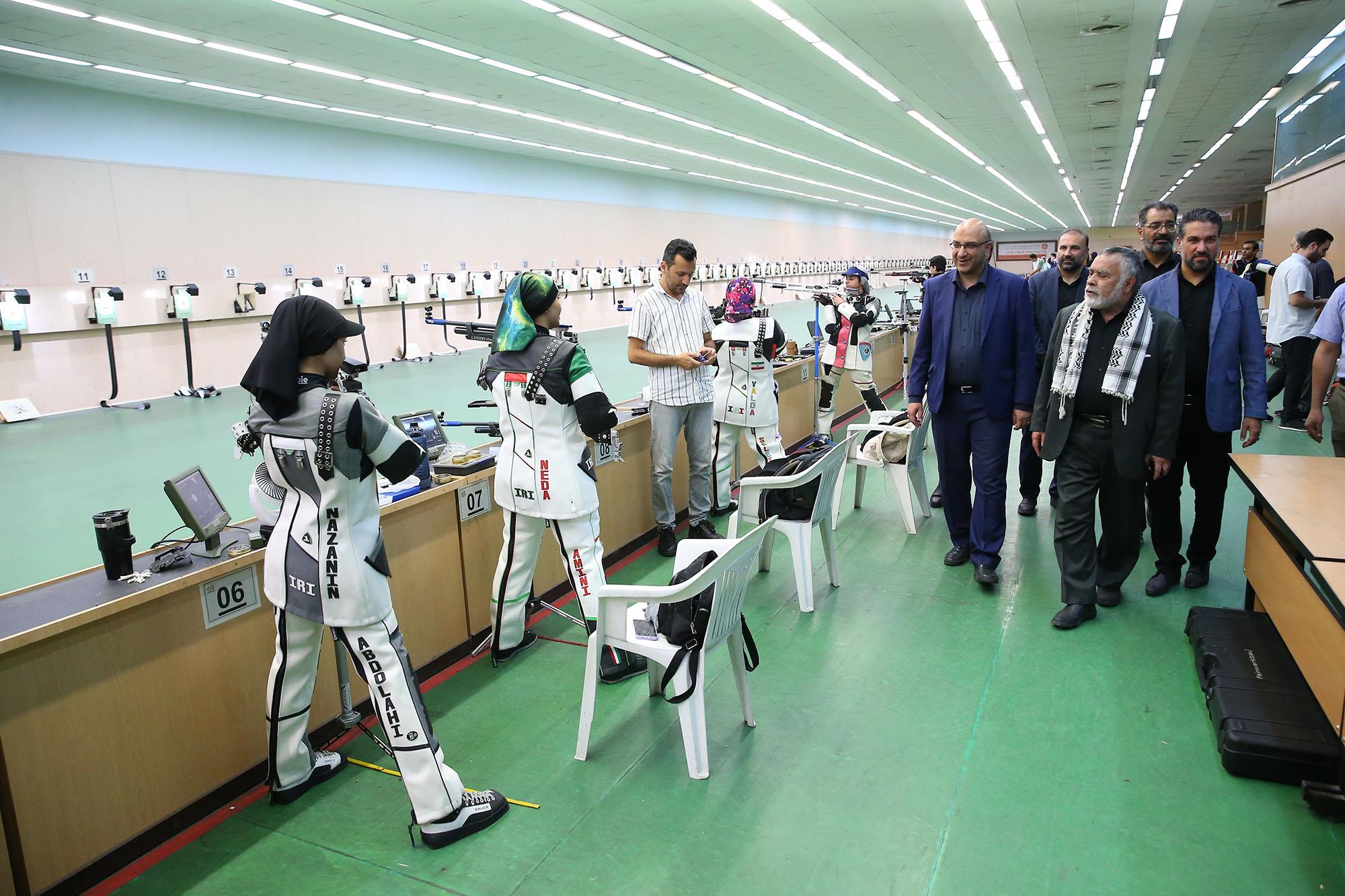 بازدید دبیرکل کمیته ملی المپیک از اردو تیراندازی 13