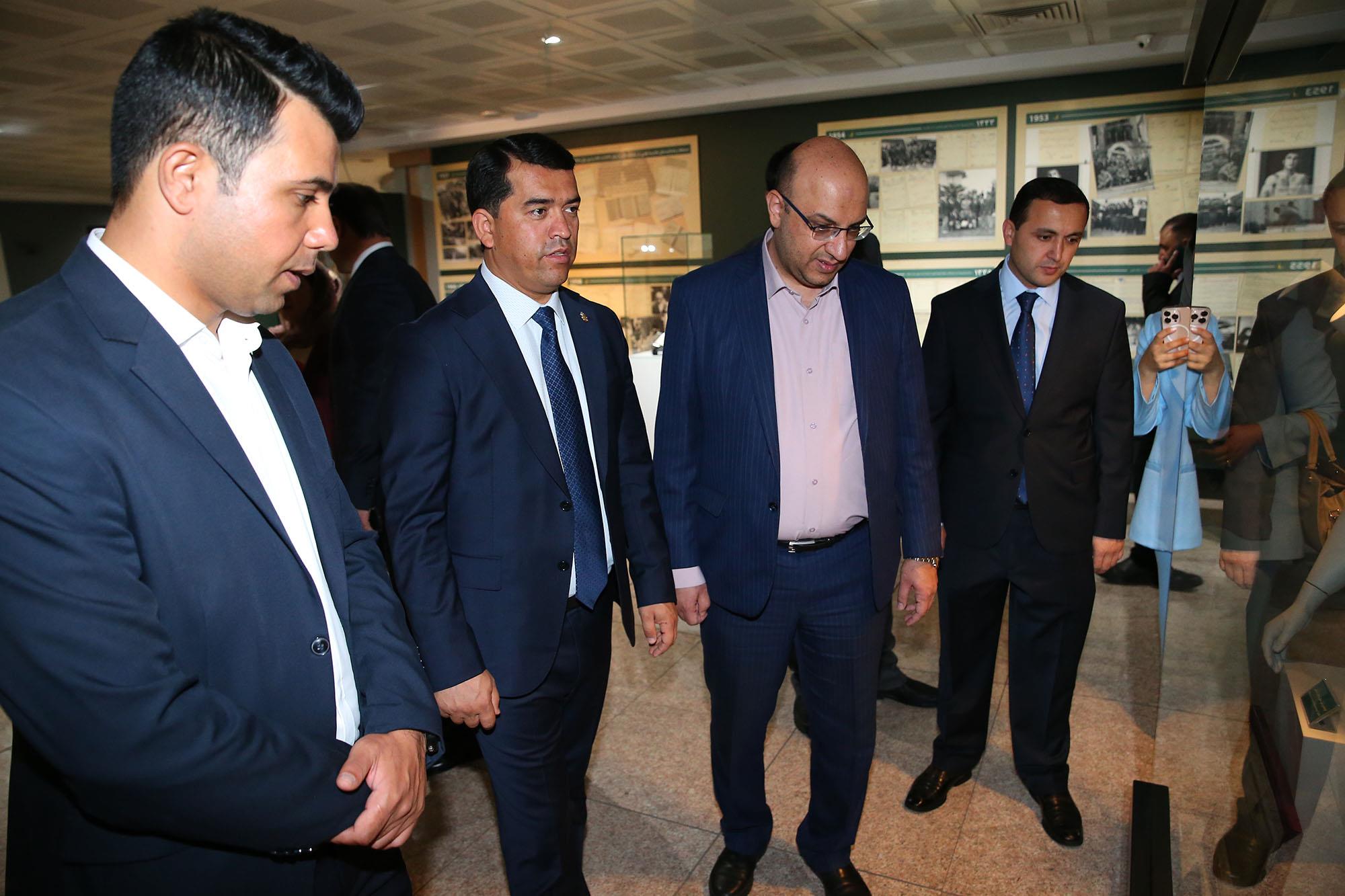 دیدار ریاست و دبیرکل کمیته ملی المپیک با وزیر ورزش تاجیکستان 13