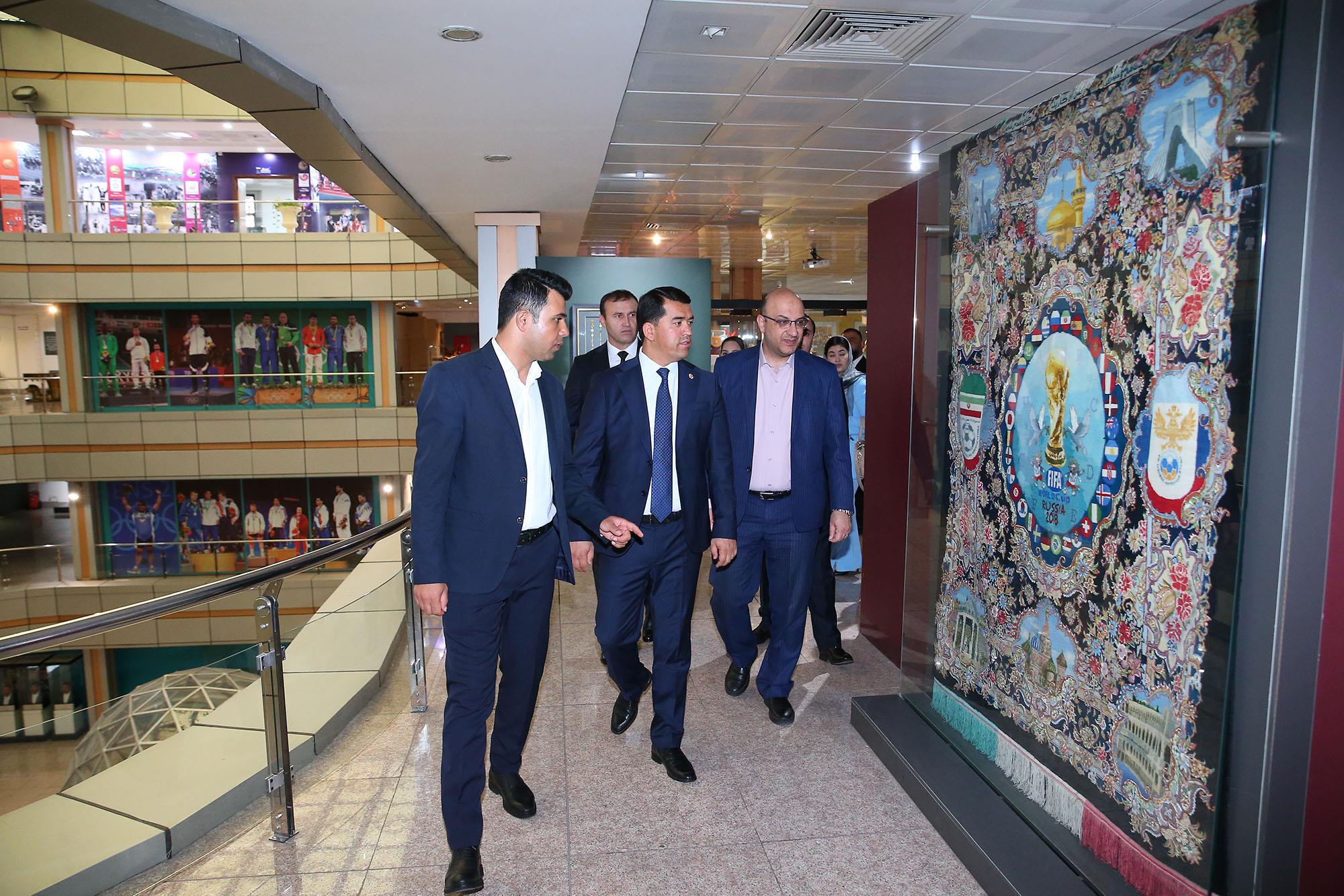 دیدار ریاست و دبیرکل کمیته ملی المپیک با وزیر ورزش تاجیکستان 14