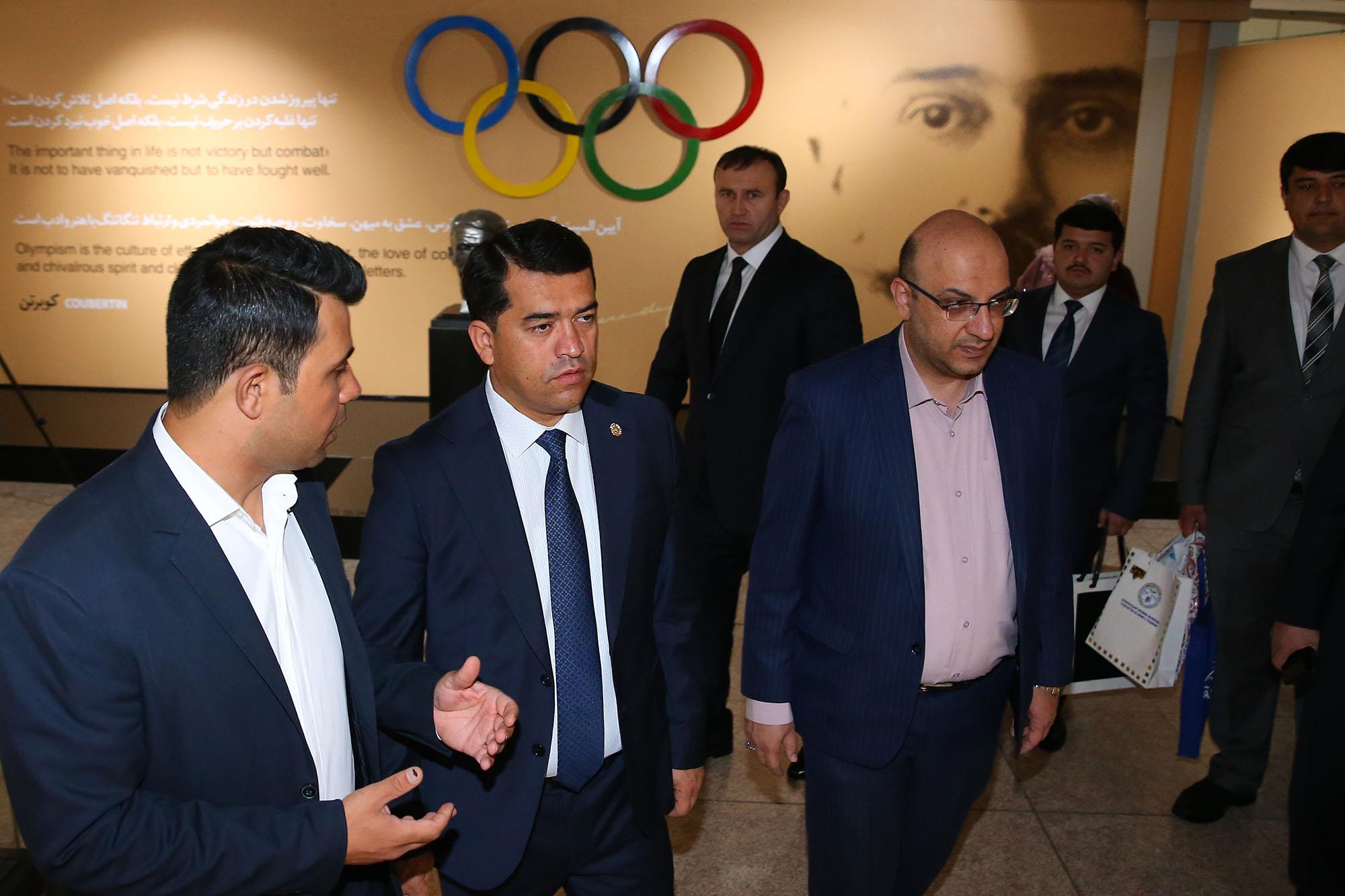 دیدار ریاست و دبیرکل کمیته ملی المپیک با وزیر ورزش تاجیکستان 25