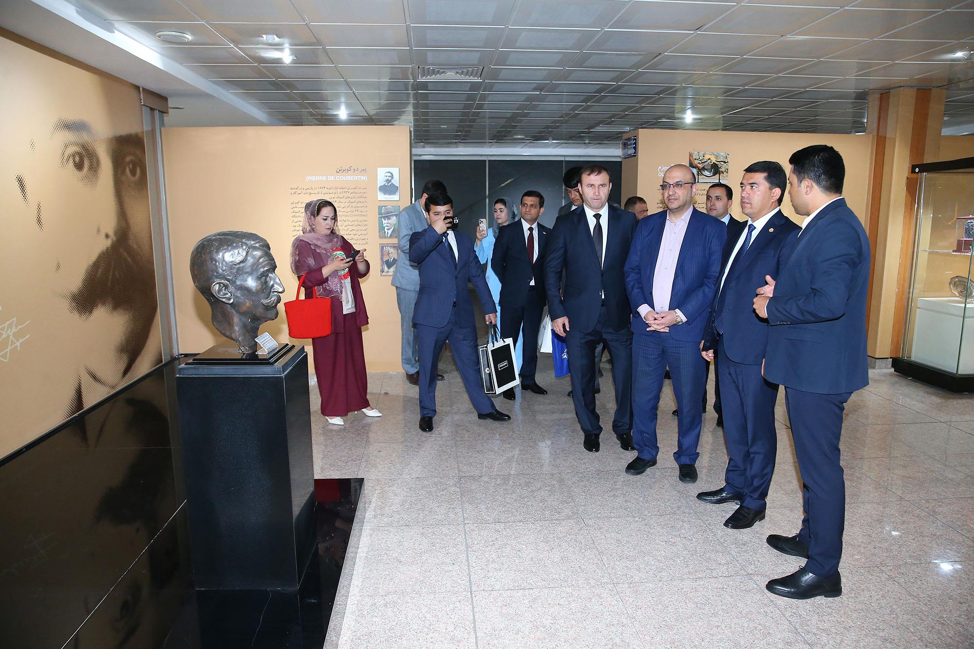 دیدار ریاست و دبیرکل کمیته ملی المپیک با وزیر ورزش تاجیکستان 26