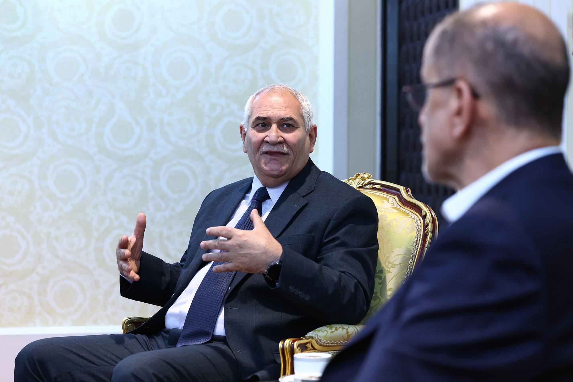 دیدار ریاست و دبیرکل کمیته ملی المپیک با رییس فدراسیون جهانی وزنه برداری 2