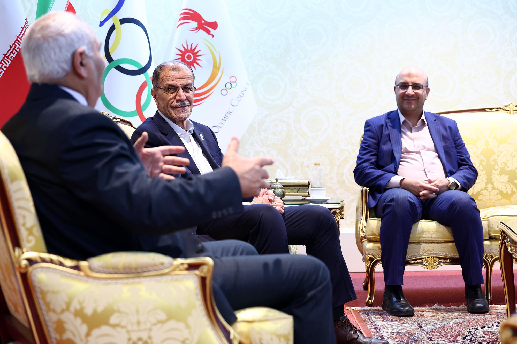 دیدار ریاست و دبیرکل کمیته ملی المپیک با رییس فدراسیون جهانی وزنه برداری 4