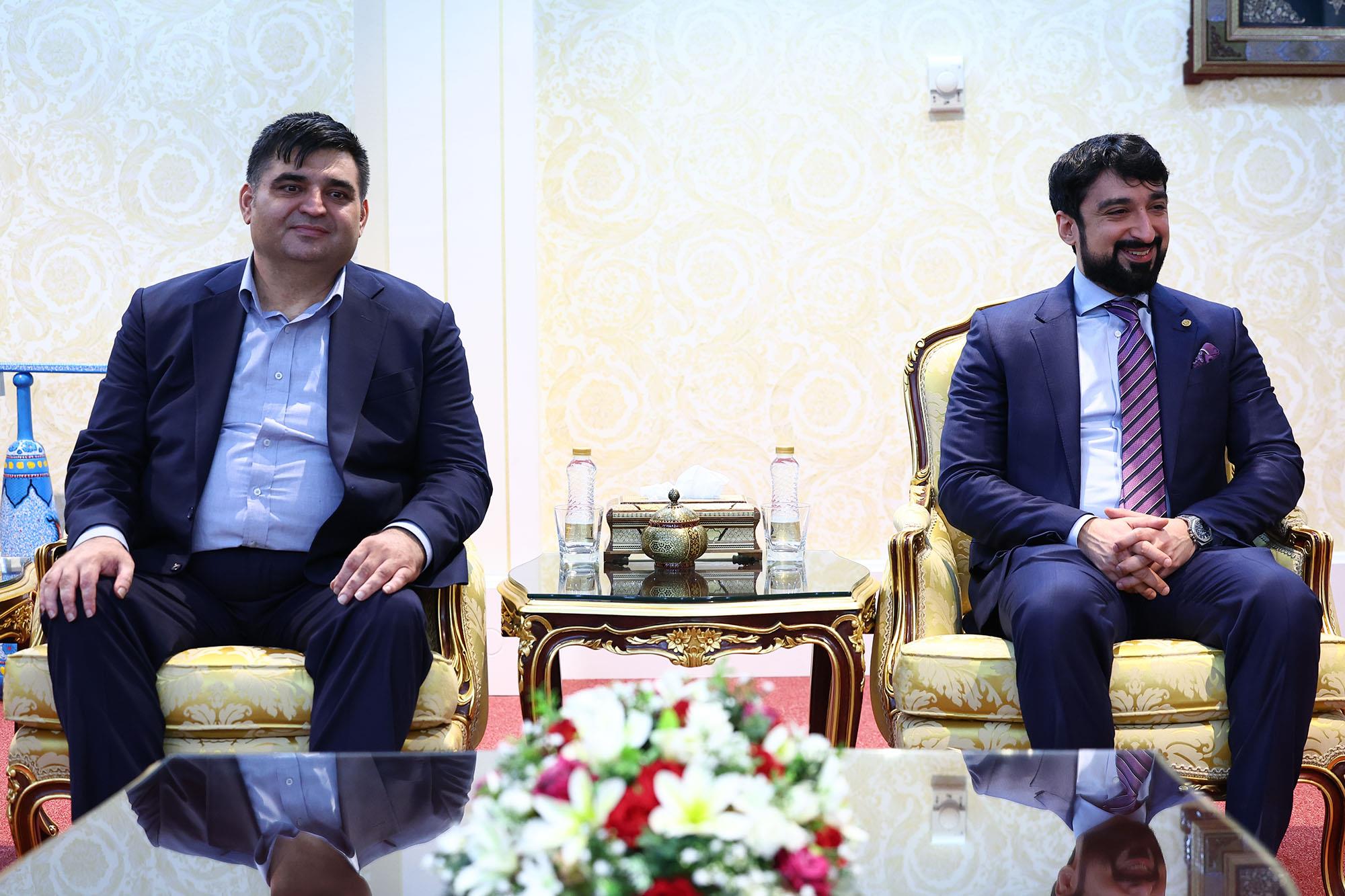 دیدار ریاست و دبیرکل کمیته ملی المپیک با رییس فدراسیون جهانی وزنه برداری 7