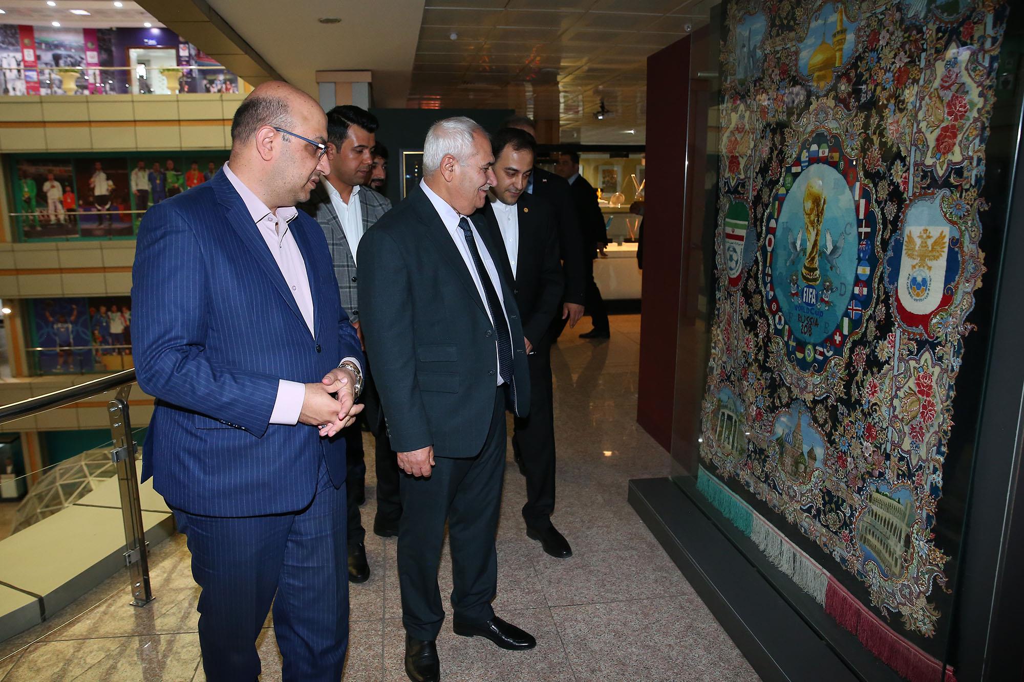 دیدار ریاست و دبیرکل کمیته ملی المپیک با رییس فدراسیون جهانی وزنه برداری 17