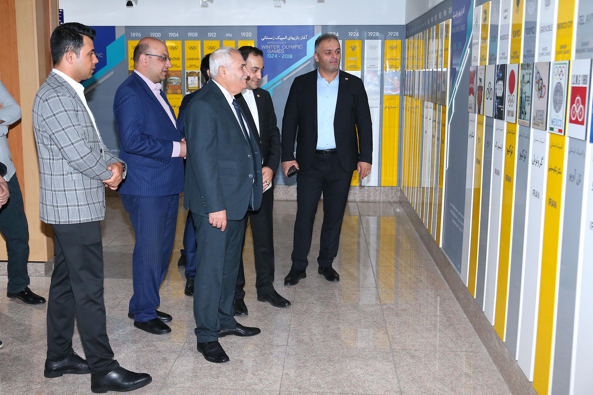 دیدار ریاست و دبیرکل کمیته ملی المپیک با رییس فدراسیون جهانی وزنه برداری 21