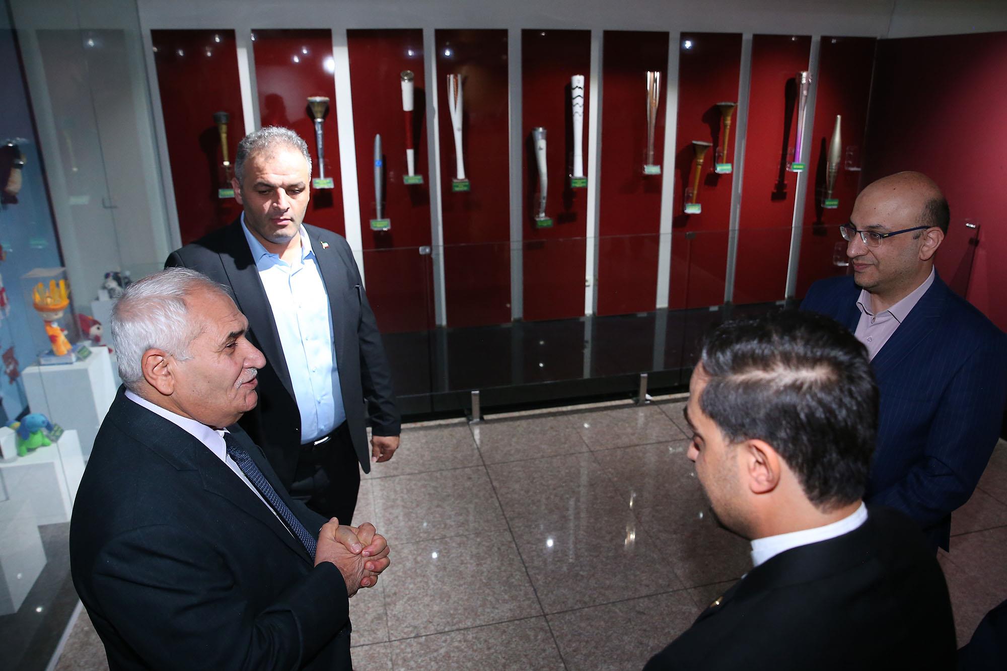 دیدار ریاست و دبیرکل کمیته ملی المپیک با رییس فدراسیون جهانی وزنه برداری 23