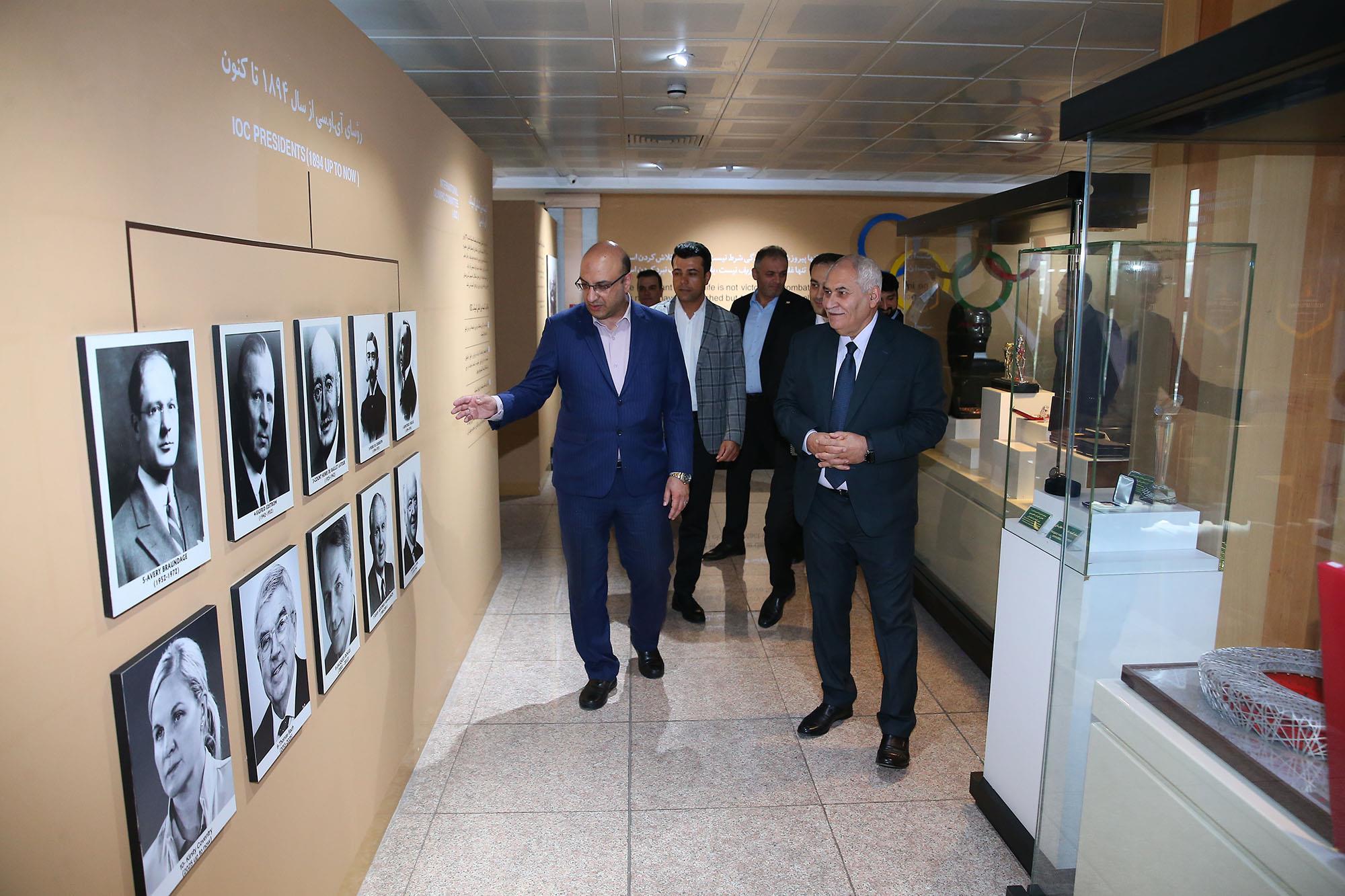 دیدار ریاست و دبیرکل کمیته ملی المپیک با رییس فدراسیون جهانی وزنه برداری 26