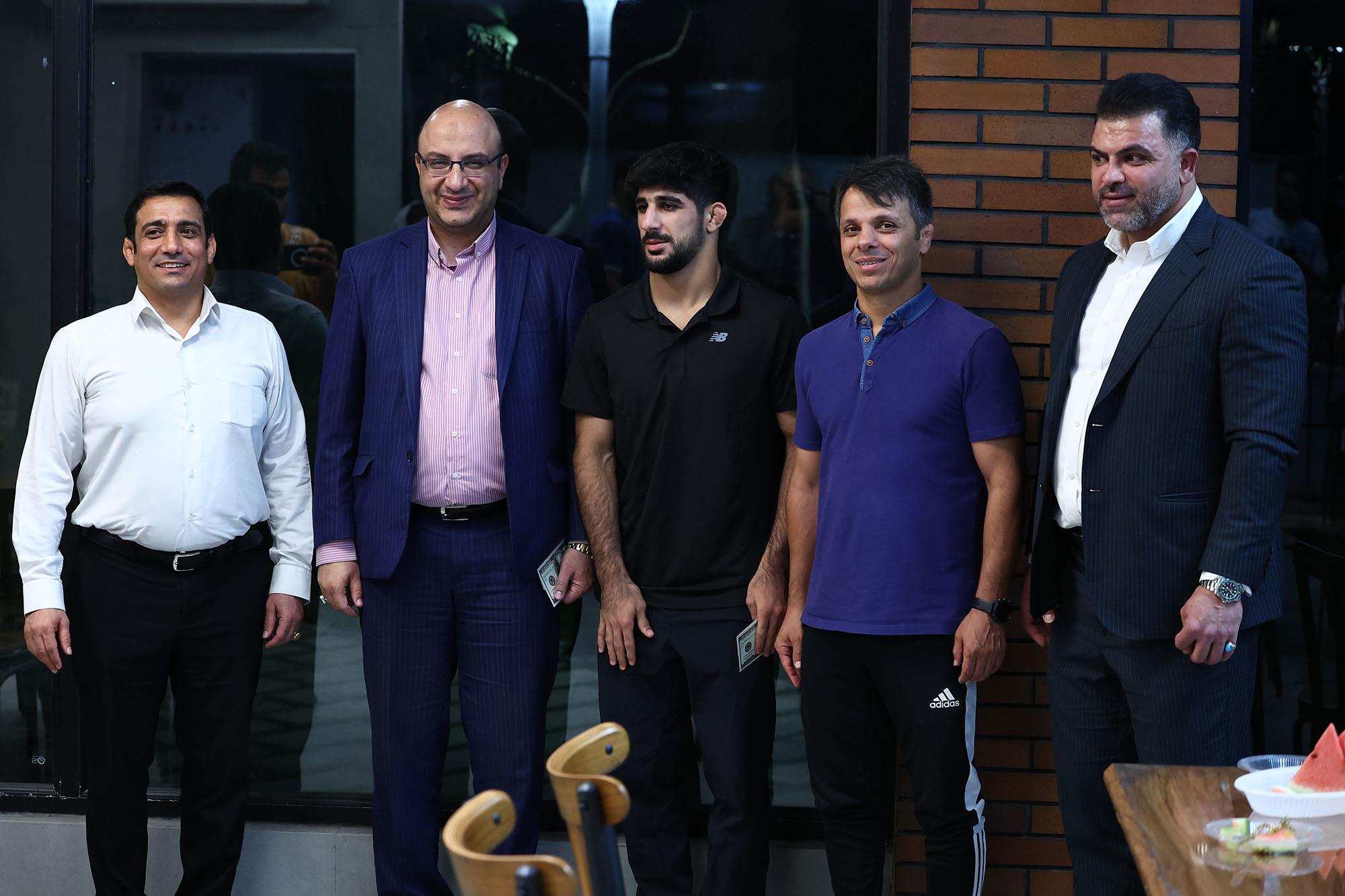 بازدید دبیرکل کمیته ملی المپیک از اردو کشتی فرنگی 1