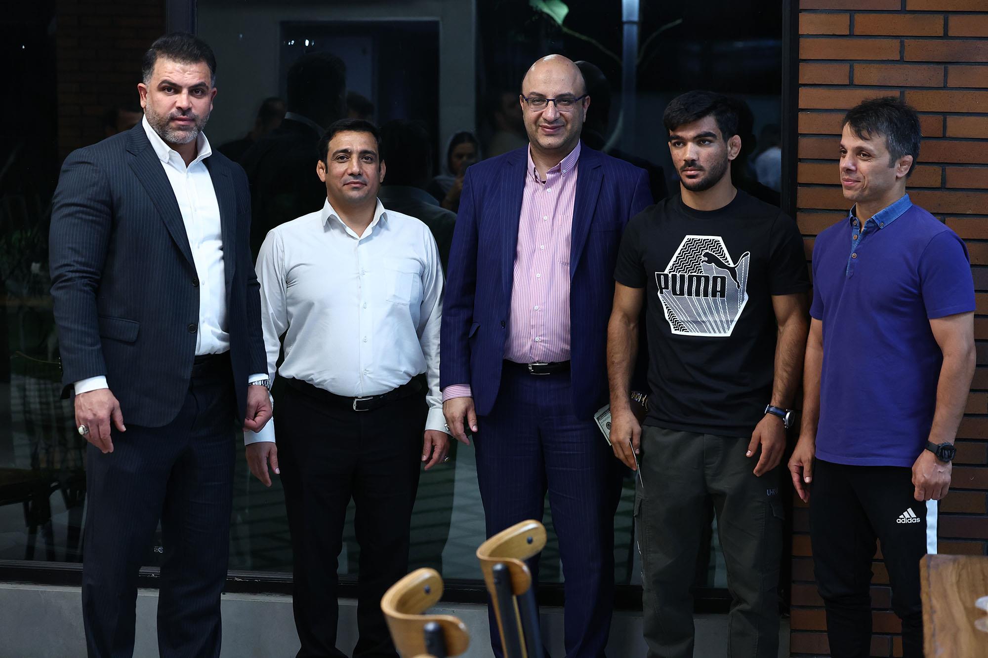 بازدید دبیرکل کمیته ملی المپیک از اردو کشتی فرنگی 3