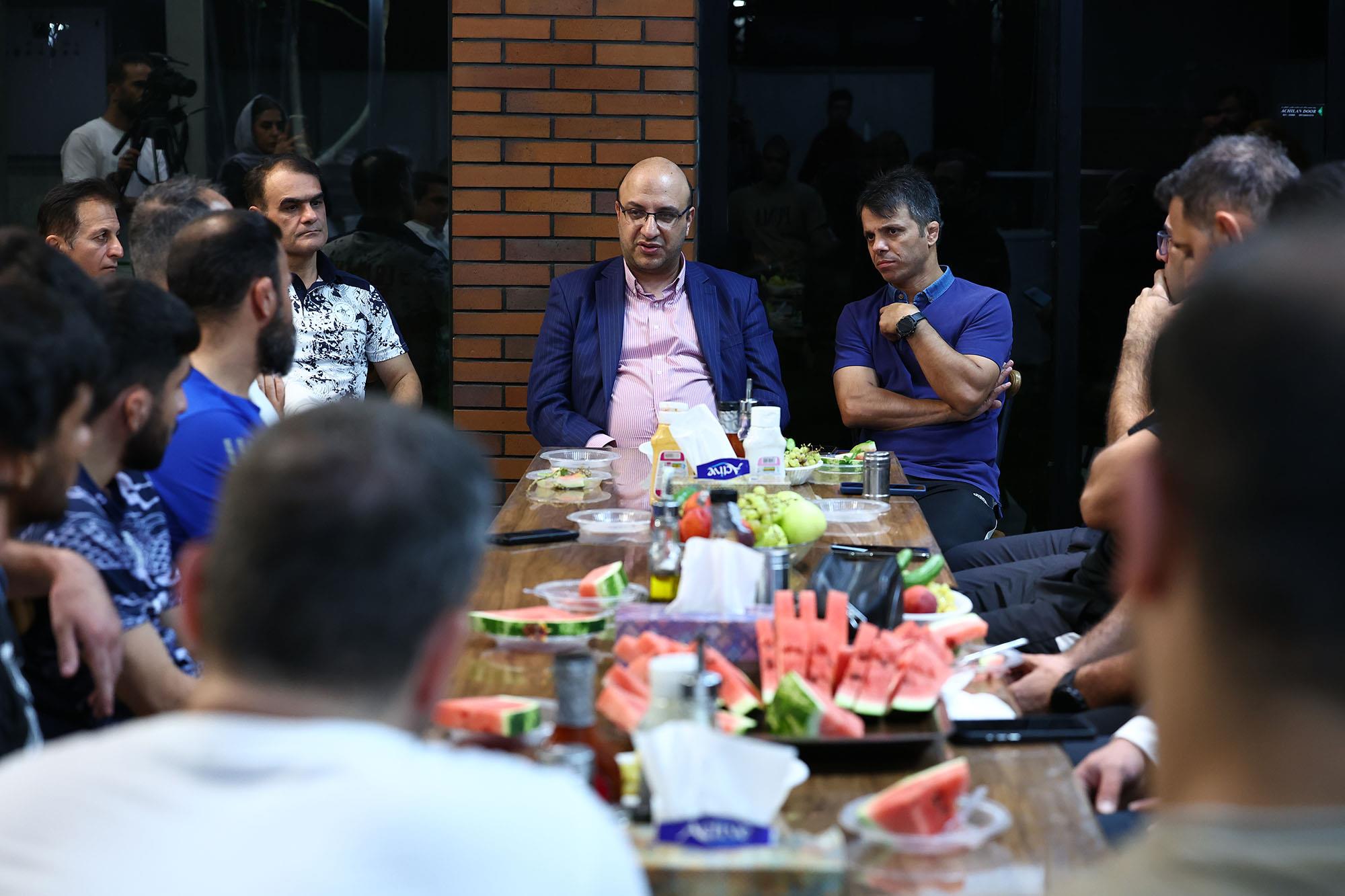 بازدید دبیرکل کمیته ملی المپیک از اردو کشتی فرنگی 19