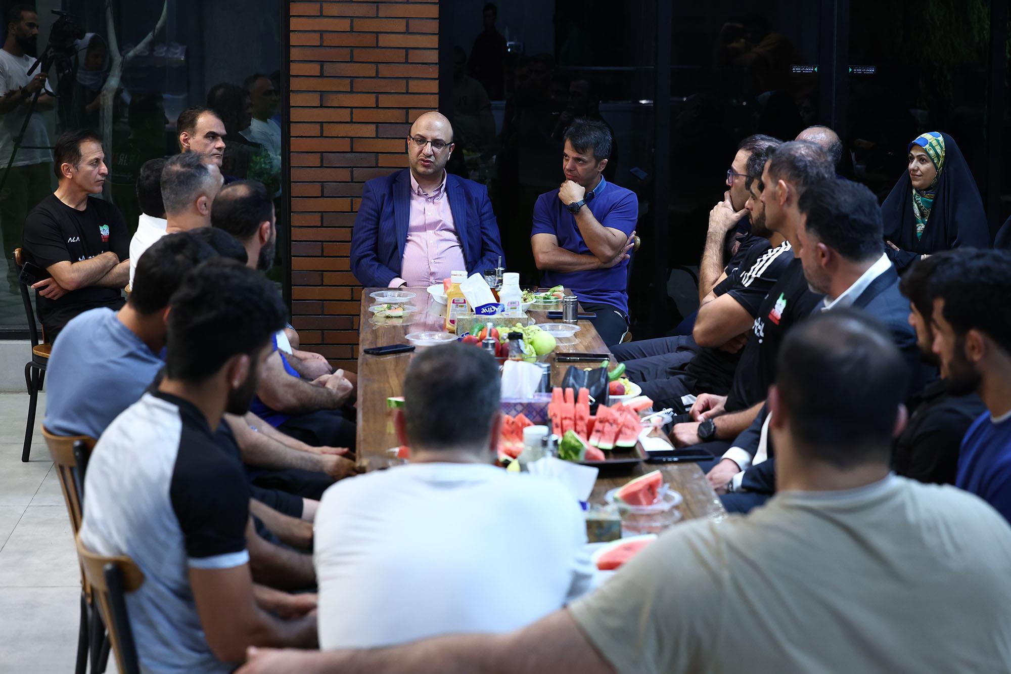 بازدید دبیرکل کمیته ملی المپیک از اردو کشتی فرنگی 20