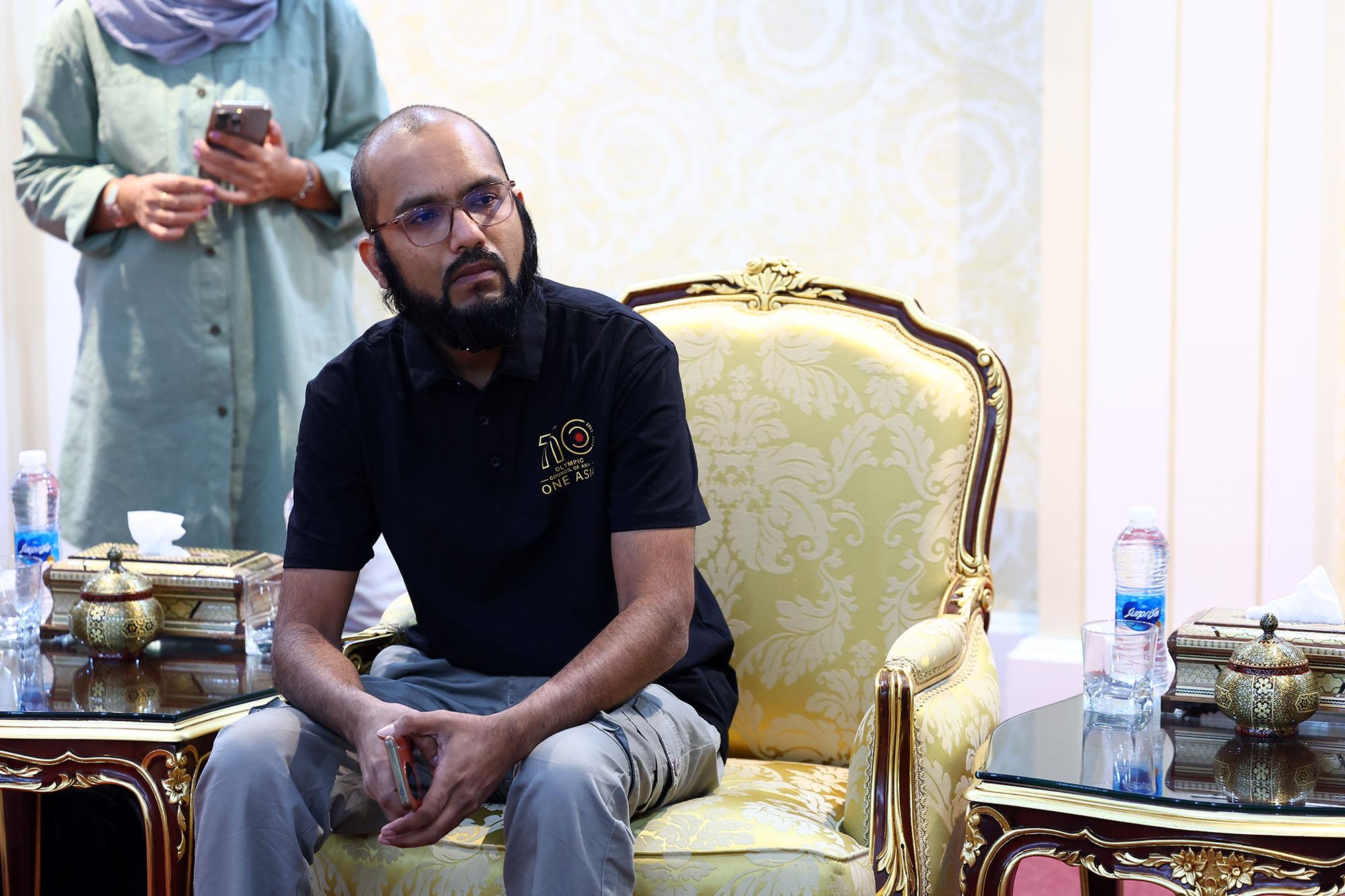 دیدار دبیرکل کمیته ملی المپیک با رییس رسانه ای شورای المپیک آسیا 3