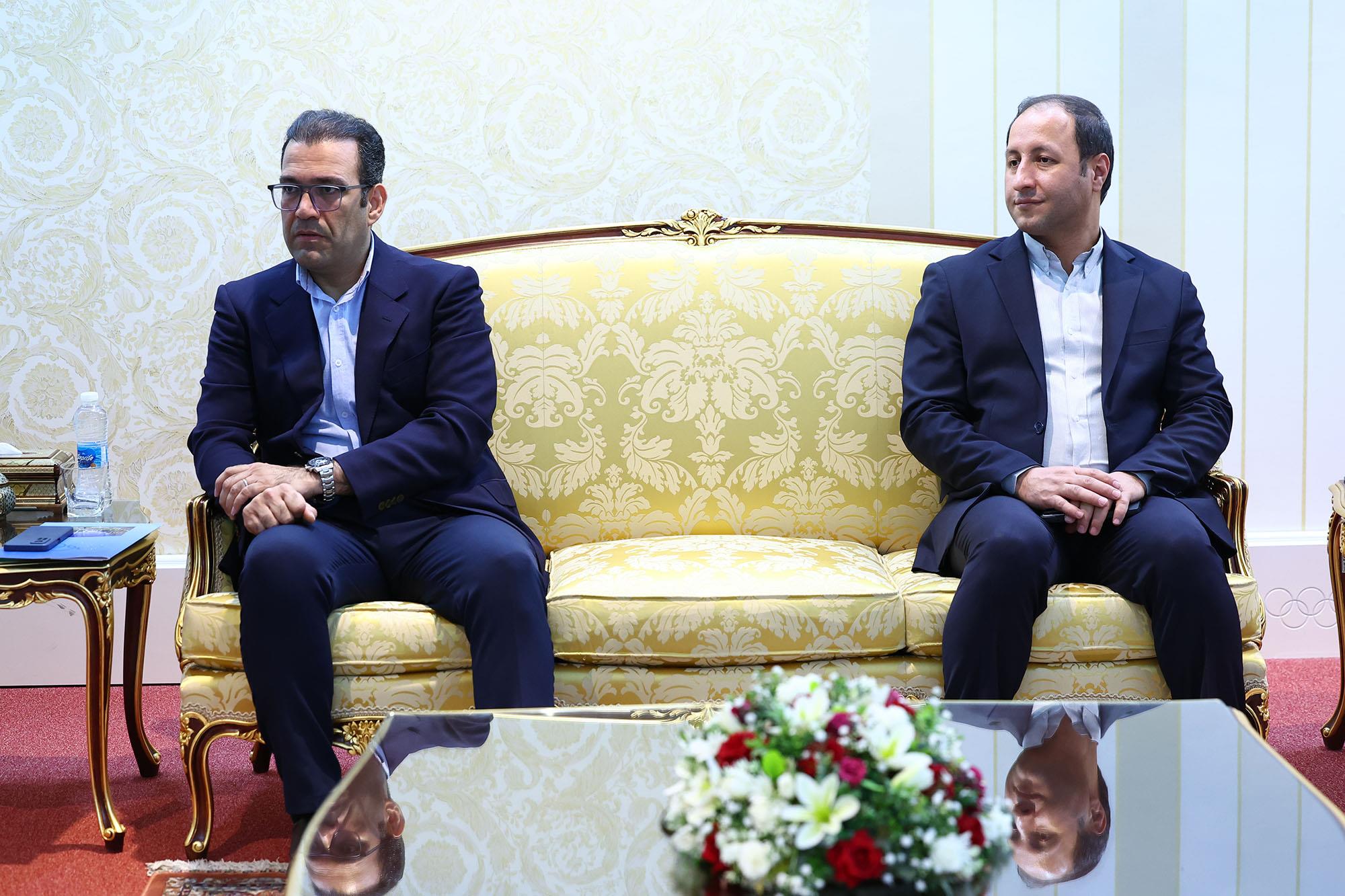 دیدار دبیرکل کمیته ملی المپیک با رییس رسانه ای شورای المپیک آسیا 6