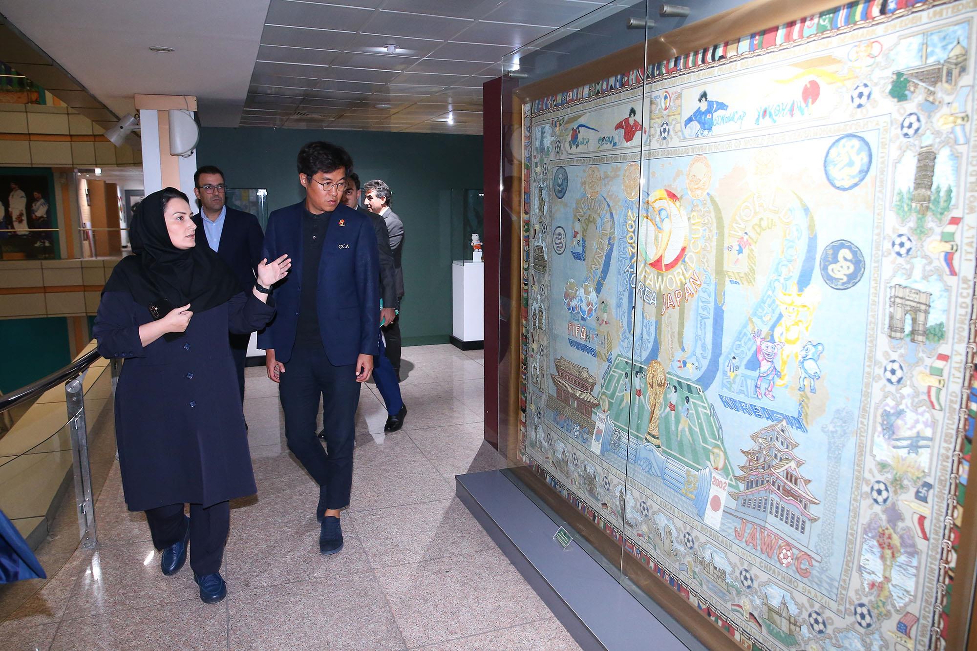 دیدار دبیرکل کمیته ملی المپیک با رییس رسانه ای شورای المپیک آسیا 21