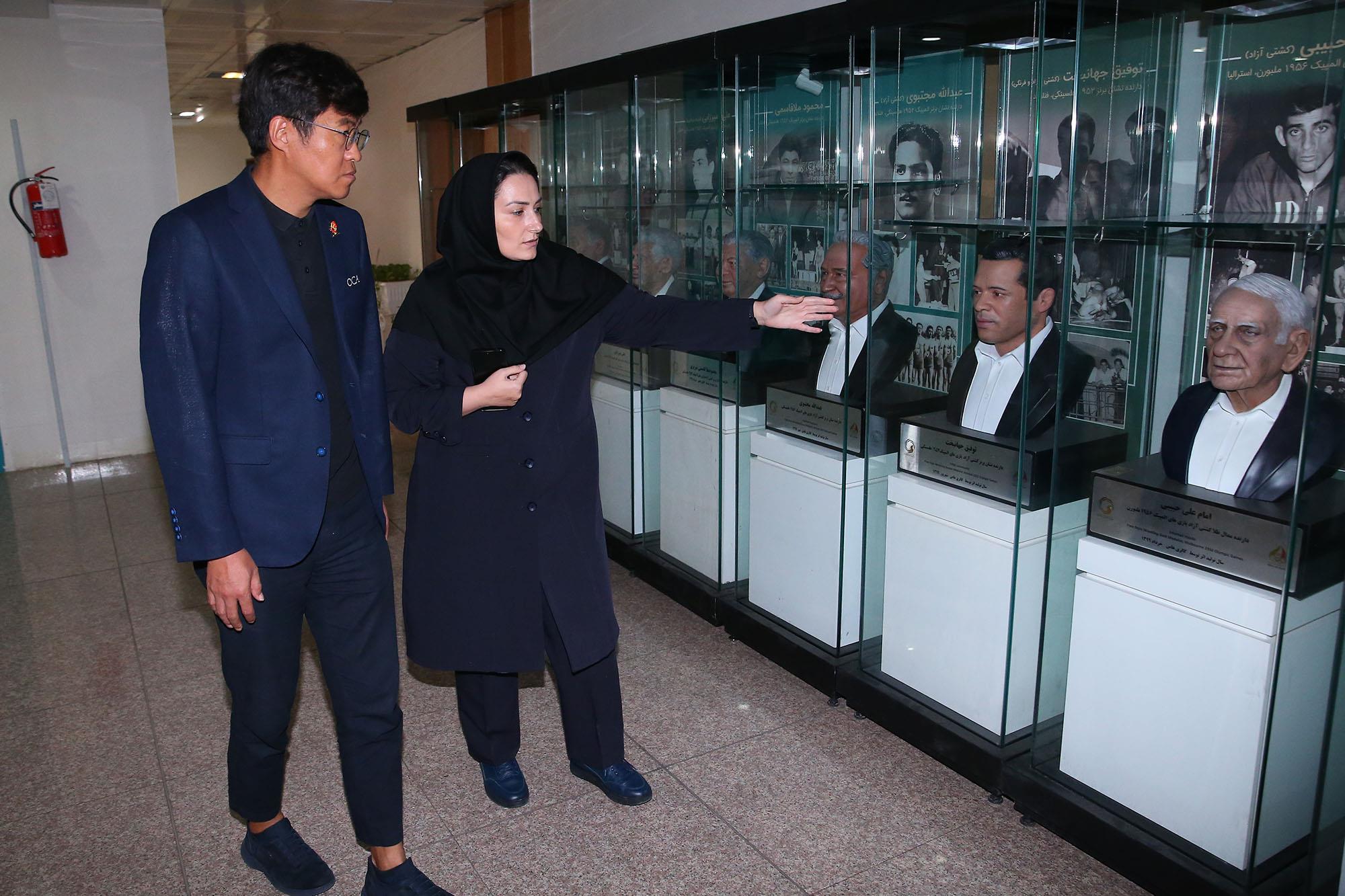 دیدار دبیرکل کمیته ملی المپیک با رییس رسانه ای شورای المپیک آسیا 26