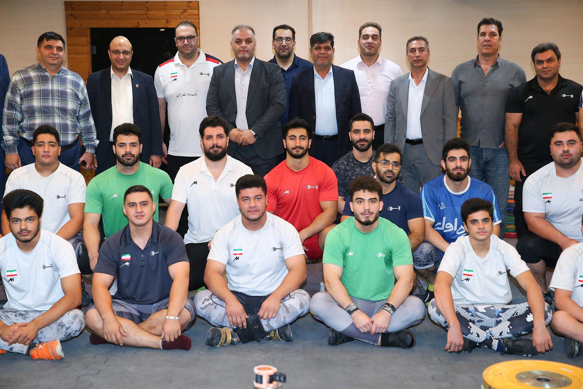 بازدید دبیرکل کمیته ملی المپیک از اردو وزنه برداری  7