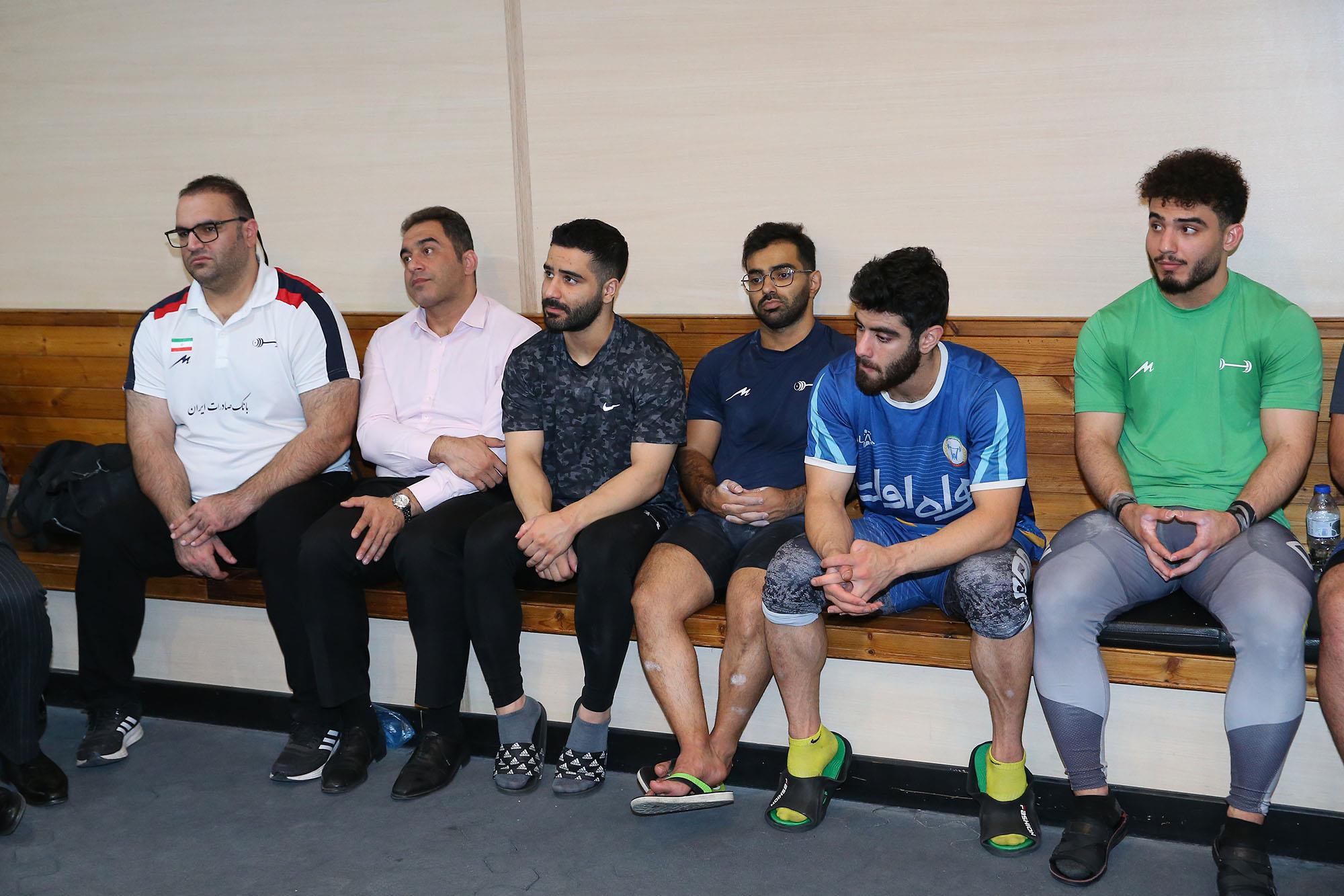 بازدید دبیرکل کمیته ملی المپیک از اردو وزنه برداری  12