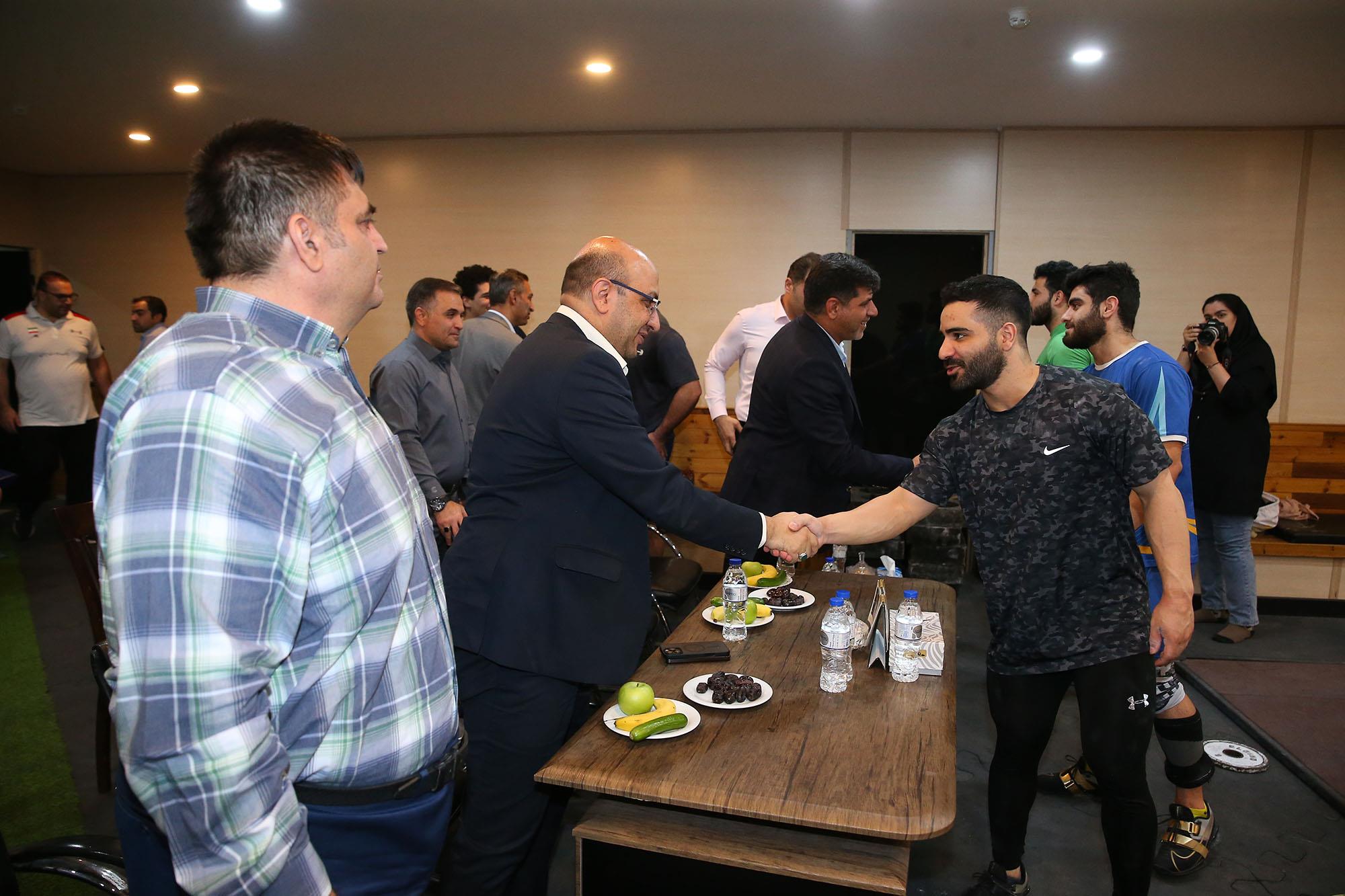 بازدید دبیرکل کمیته ملی المپیک از اردو وزنه برداری  20