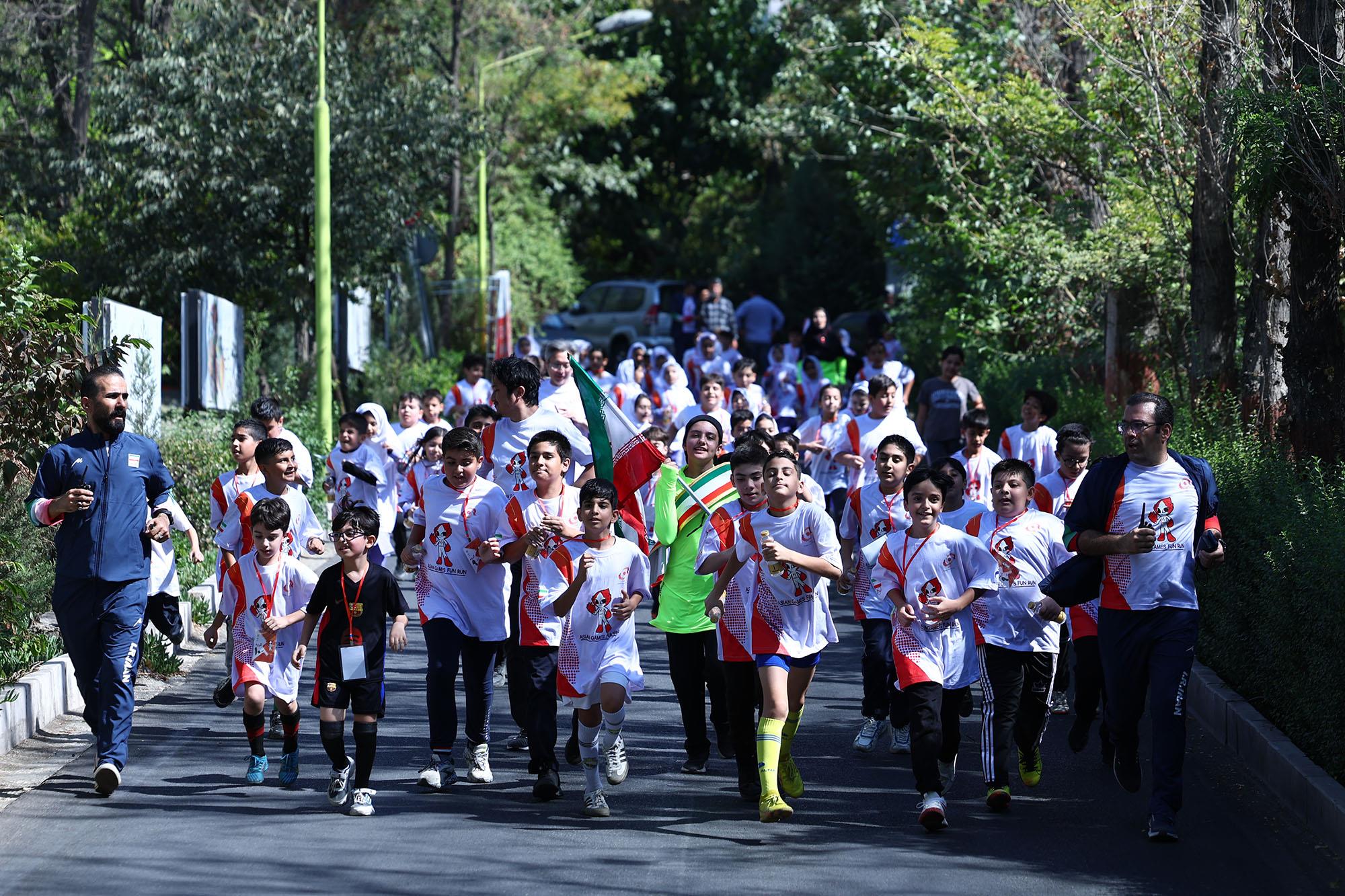 مراسم FUN RUN بازی های آسیایی ناگویا-آیچی در تهران 3