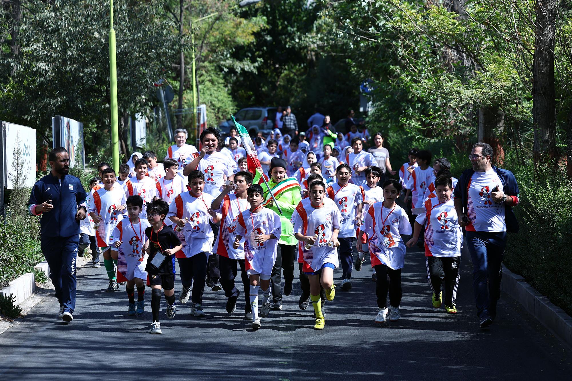مراسم FUN RUN بازی های آسیایی ناگویا-آیچی در تهران 4