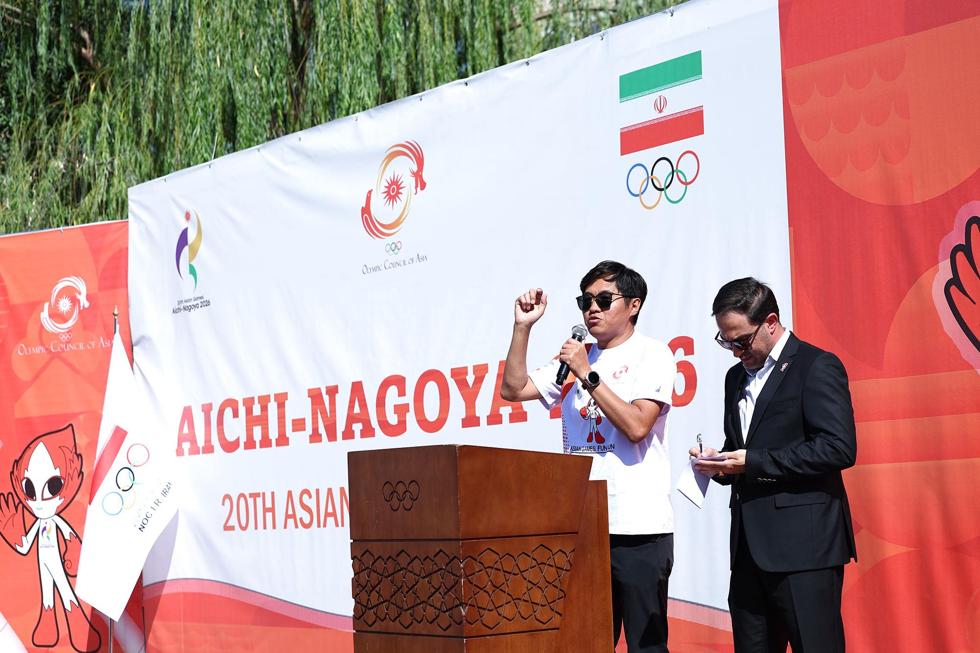 مراسم FUN RUN بازی های آسیایی ناگویا-آیچی در تهران 12