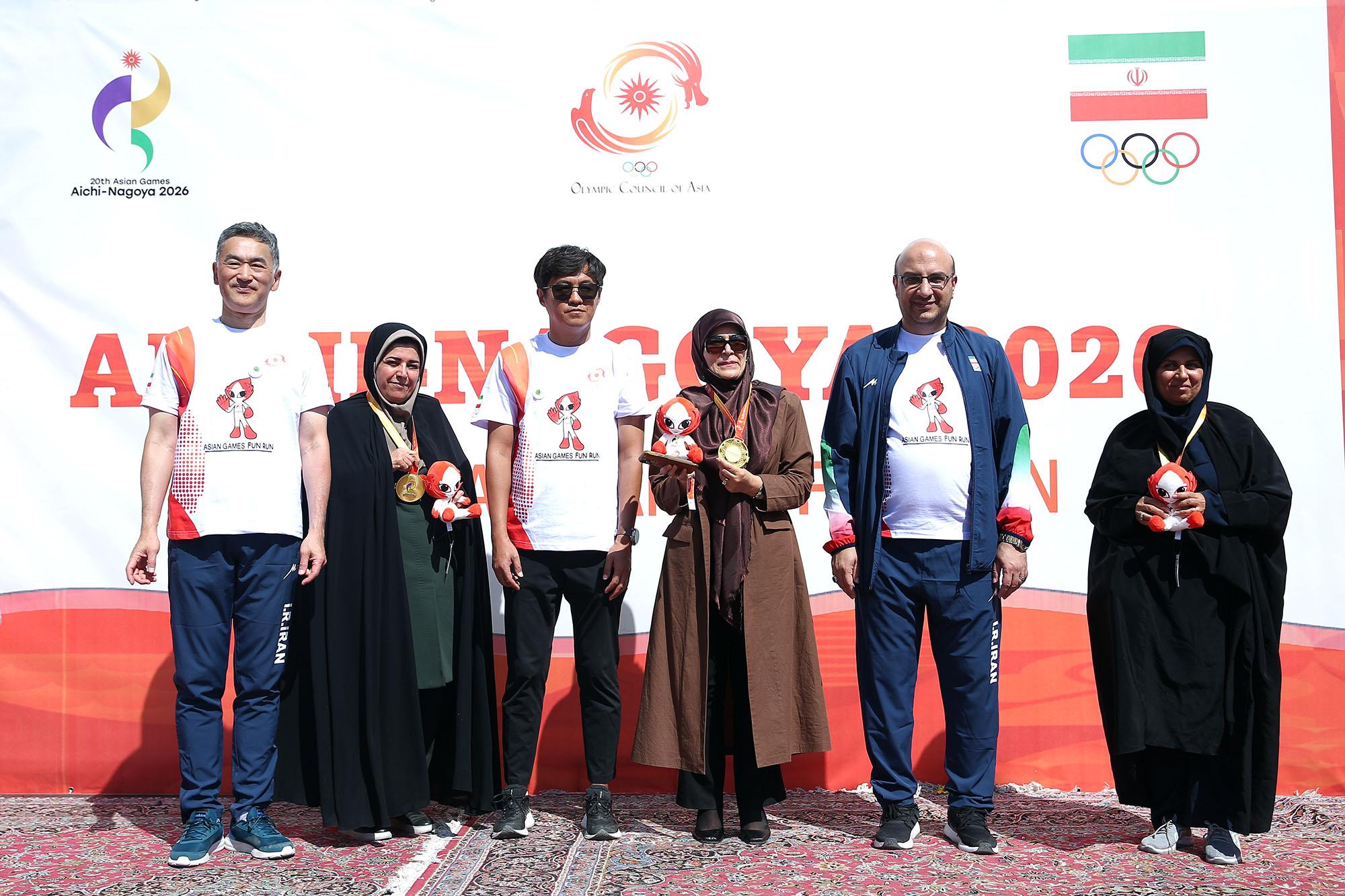 مراسم FUN RUN بازی های آسیایی ناگویا-آیچی در تهران 18