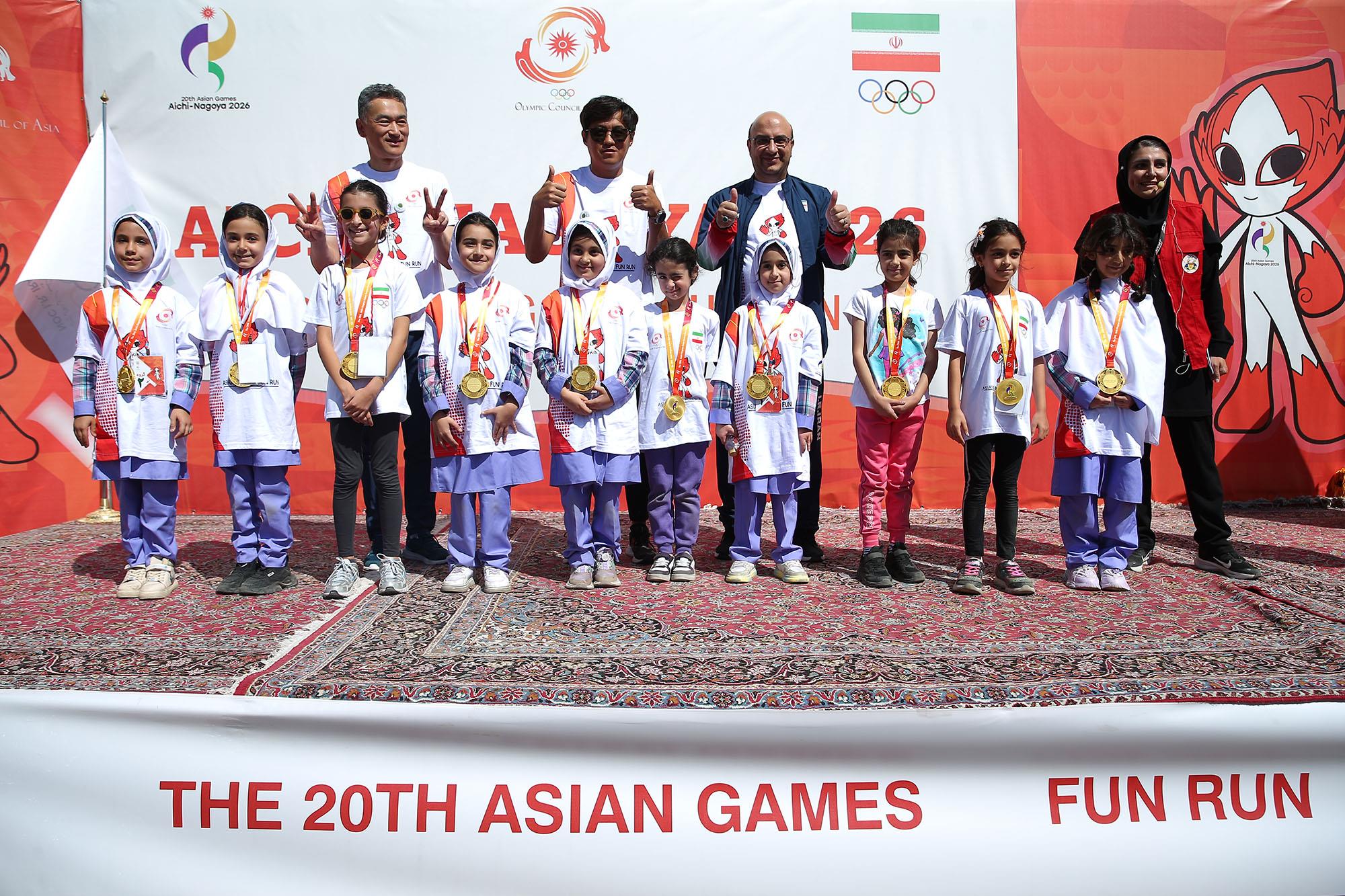 مراسم FUN RUN بازی های آسیایی ناگویا-آیچی در تهران 23
