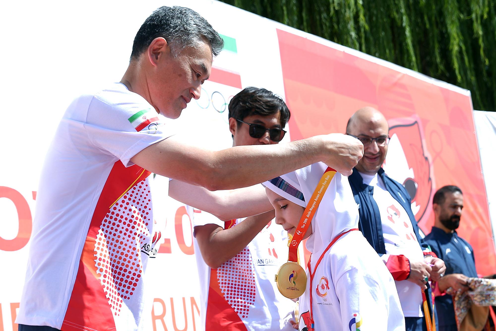 مراسم FUN RUN بازی های آسیایی ناگویا-آیچی در تهران 25