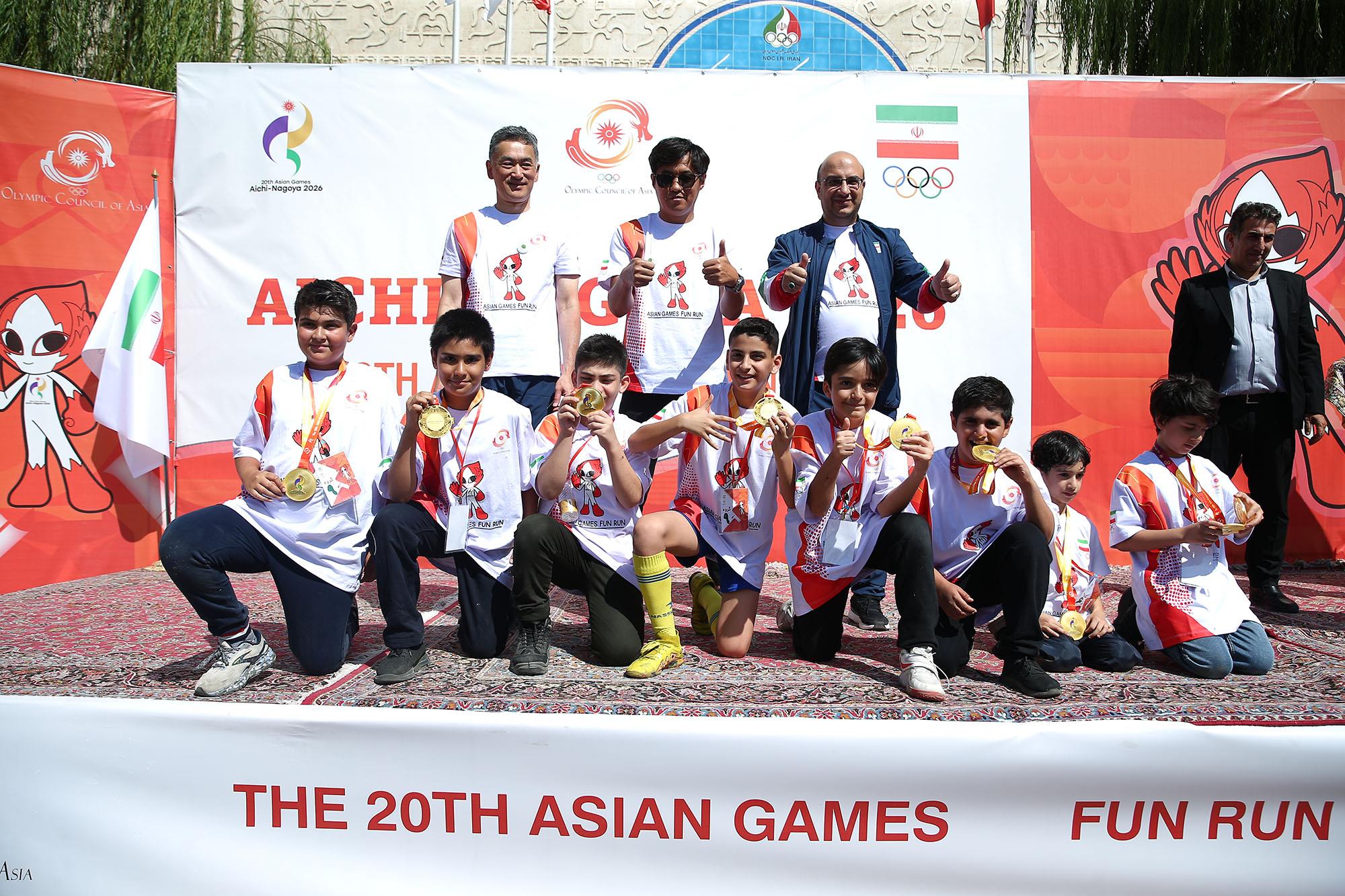 مراسم FUN RUN بازی های آسیایی ناگویا-آیچی در تهران 26