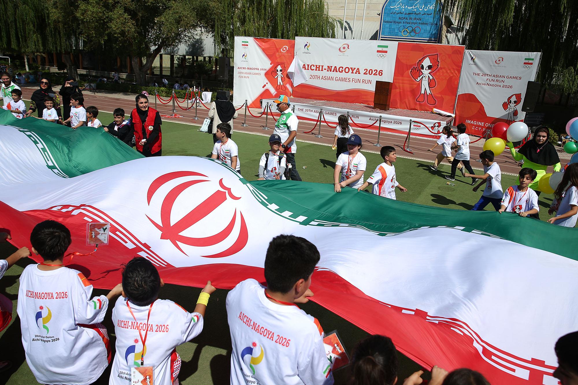 مراسم FUN RUN بازی های آسیایی ناگویا-آیچی در تهران 29