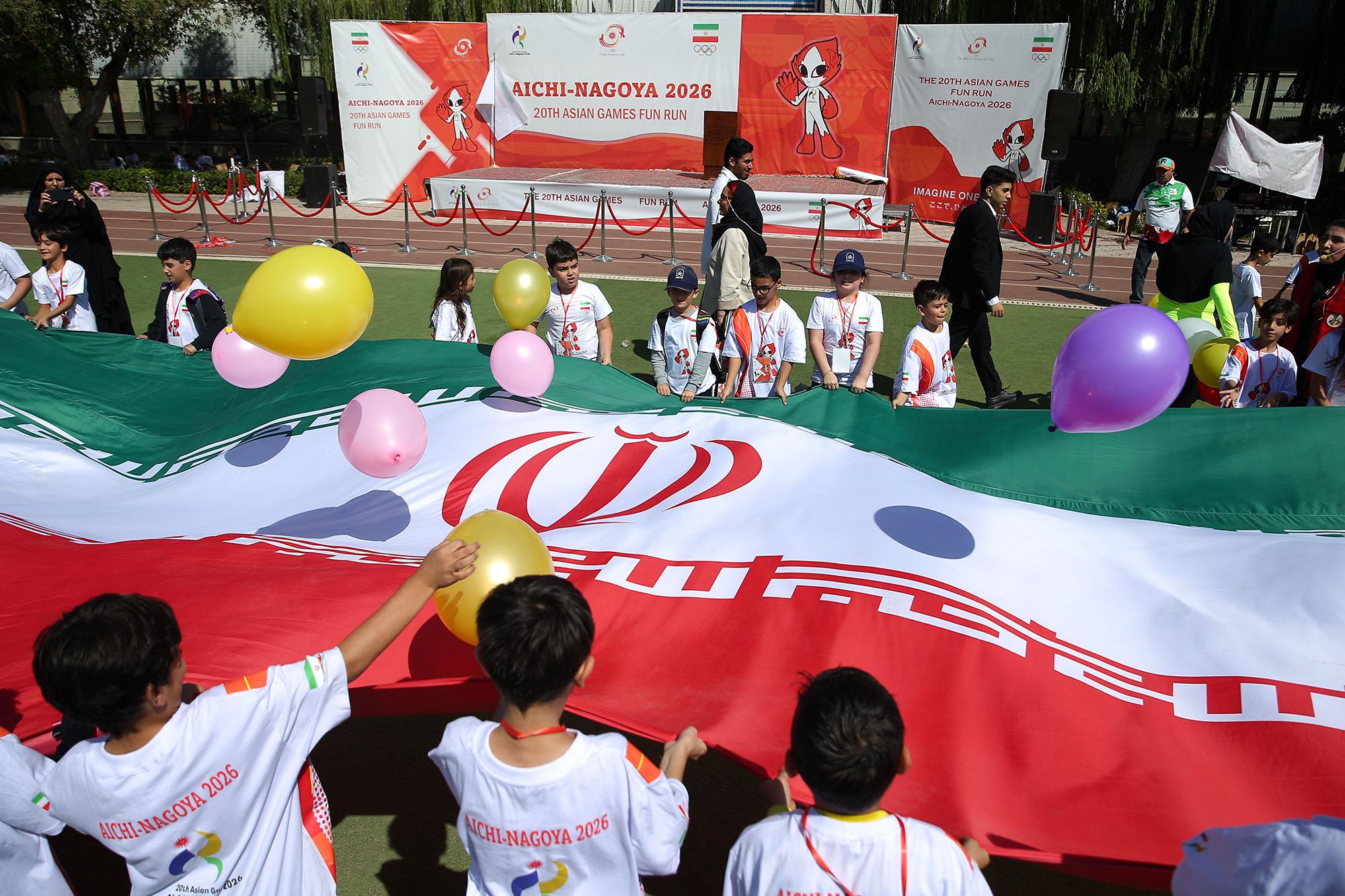 مراسم FUN RUN بازی های آسیایی ناگویا-آیچی در تهران 30