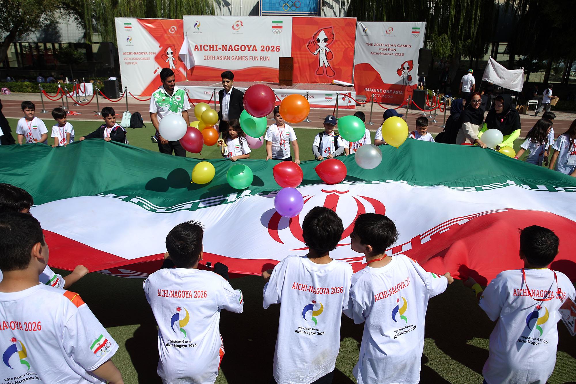 مراسم FUN RUN بازی های آسیایی ناگویا-آیچی در تهران 31
