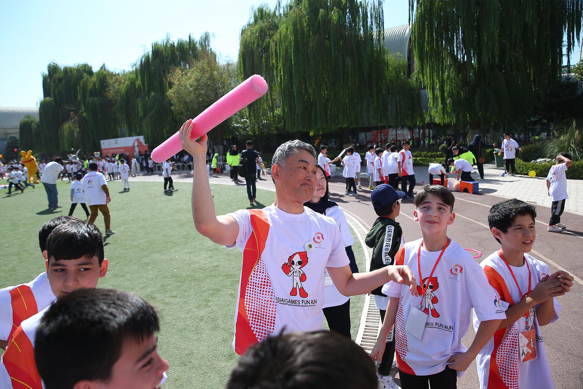 مراسم FUN RUN بازی های آسیایی ناگویا-آیچی در تهران 39