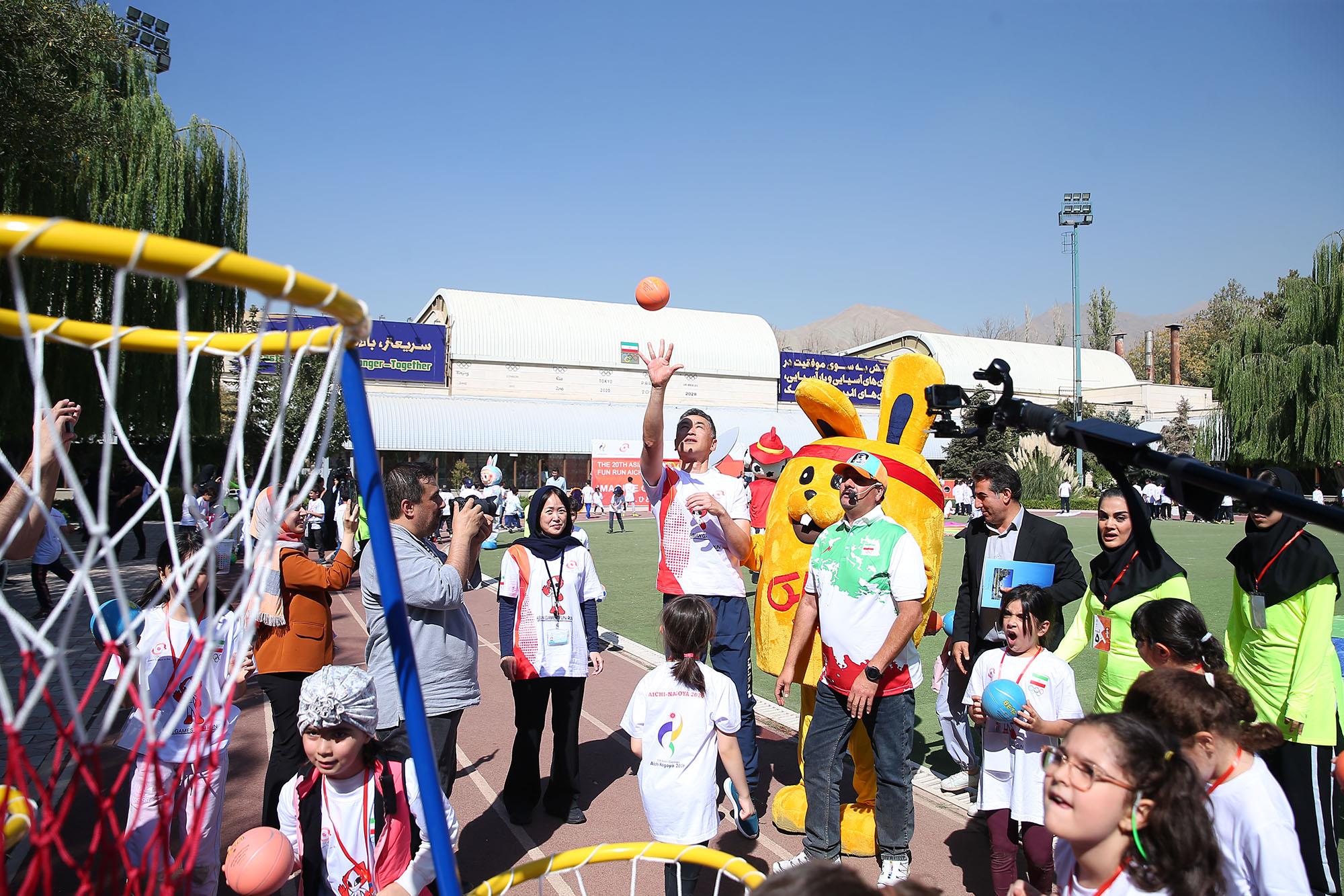 مراسم FUN RUN بازی های آسیایی ناگویا-آیچی در تهران 43
