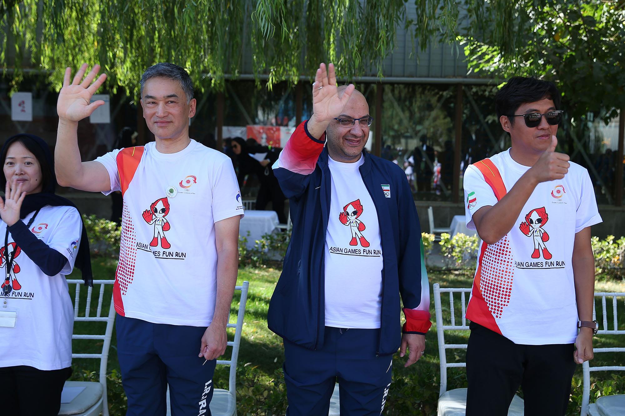 مراسم FUN RUN بازی های آسیایی ناگویا-آیچی در تهران 48