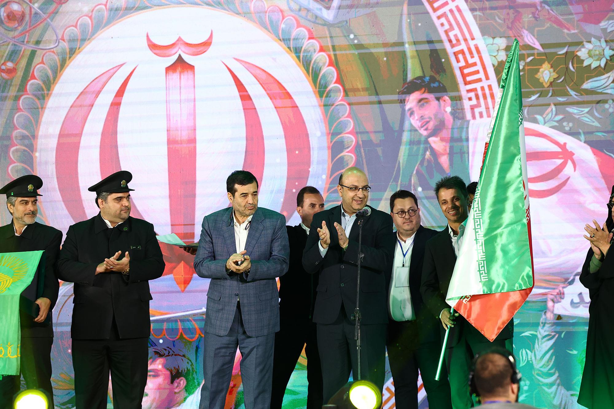 آیین بدرقه کاروان های اعزامی به بازی های آسیایی جوانان بحرین و کشورهای اسلامی ریاض 5