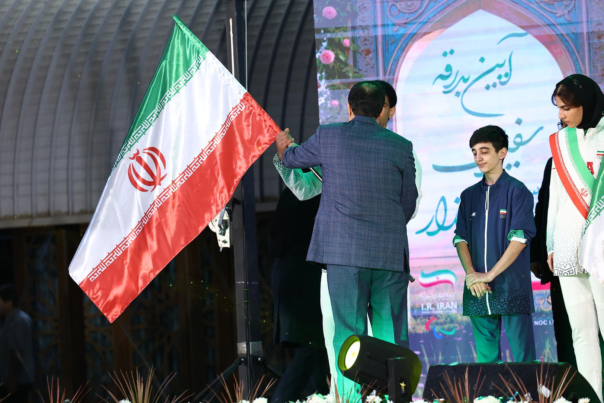 آیین بدرقه کاروان های اعزامی به بازی های آسیایی جوانان بحرین و کشورهای اسلامی ریاض 7