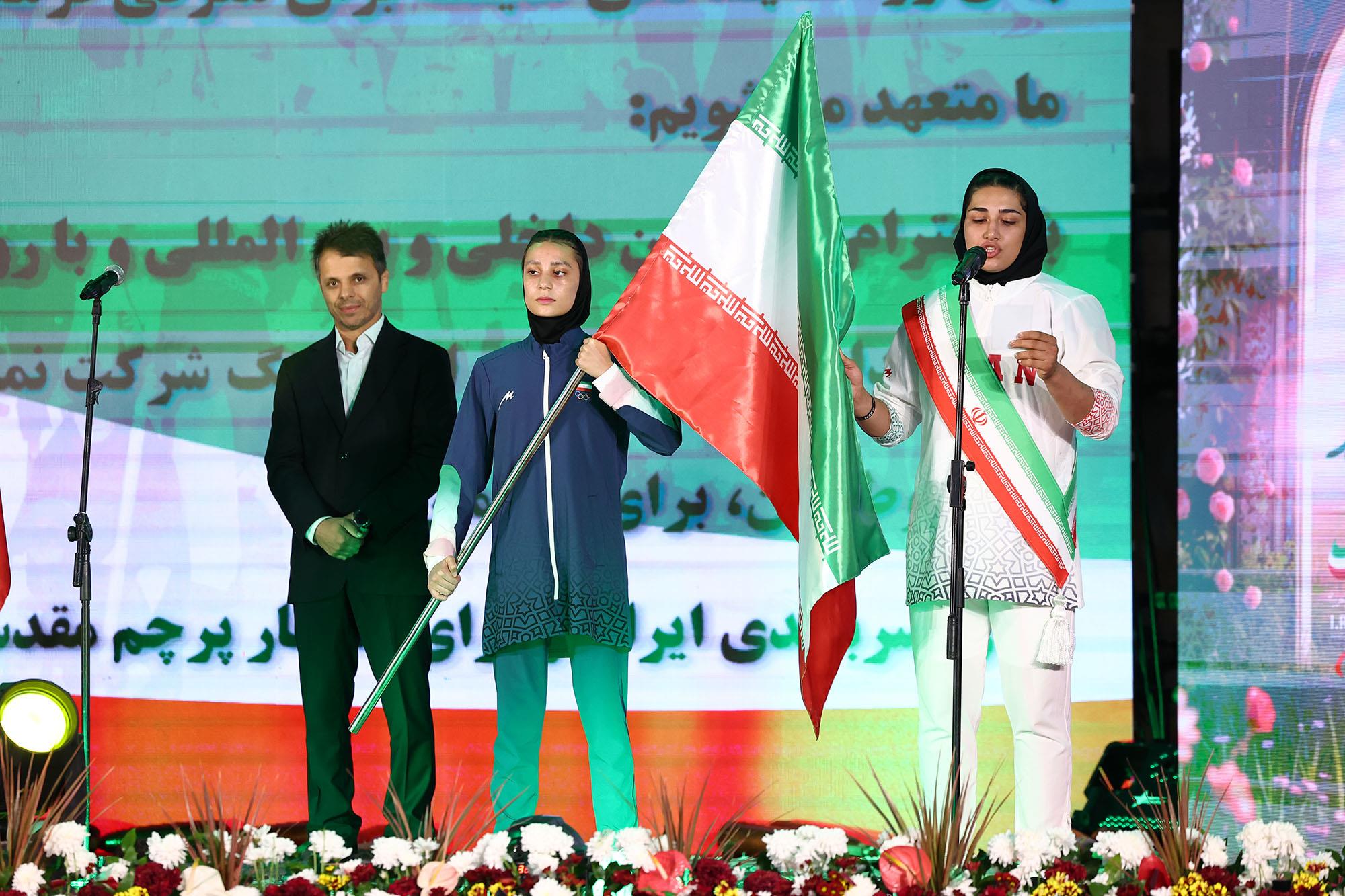 آیین بدرقه کاروان های اعزامی به بازی های آسیایی جوانان بحرین و کشورهای اسلامی ریاض 13