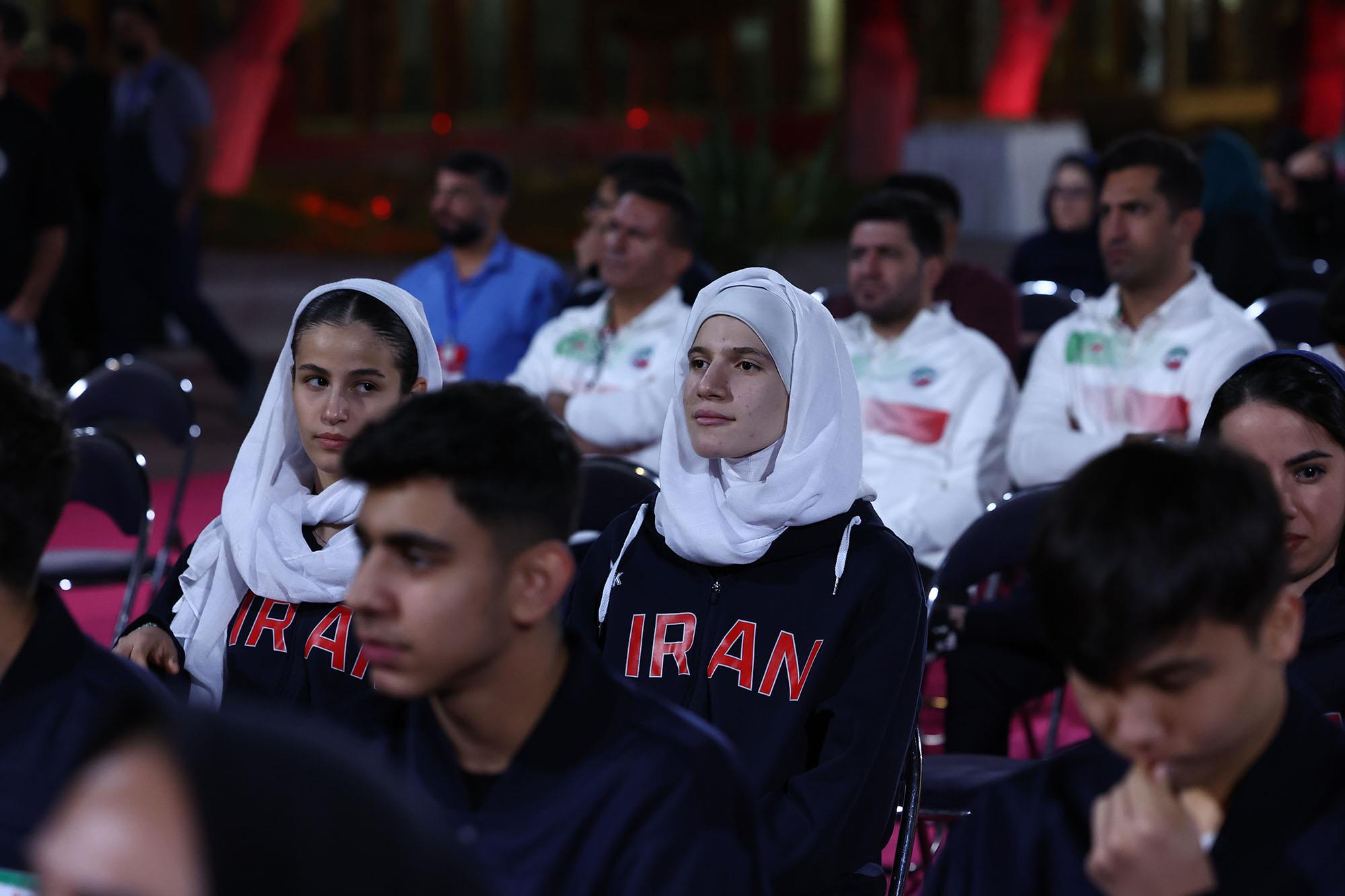 آیین بدرقه کاروان های اعزامی به بازی های آسیایی جوانان بحرین و کشورهای اسلامی ریاض 21