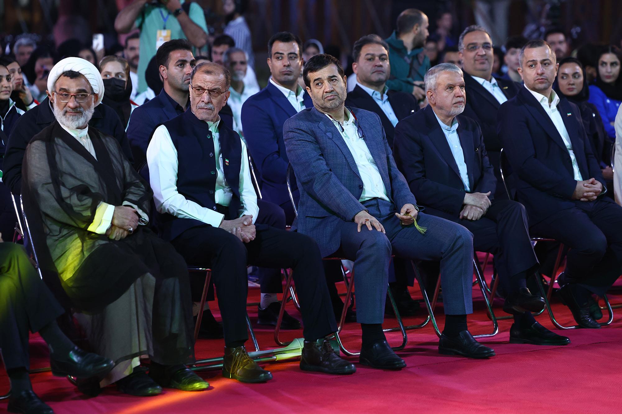 آیین بدرقه کاروان های اعزامی به بازی های آسیایی جوانان بحرین و کشورهای اسلامی ریاض 27