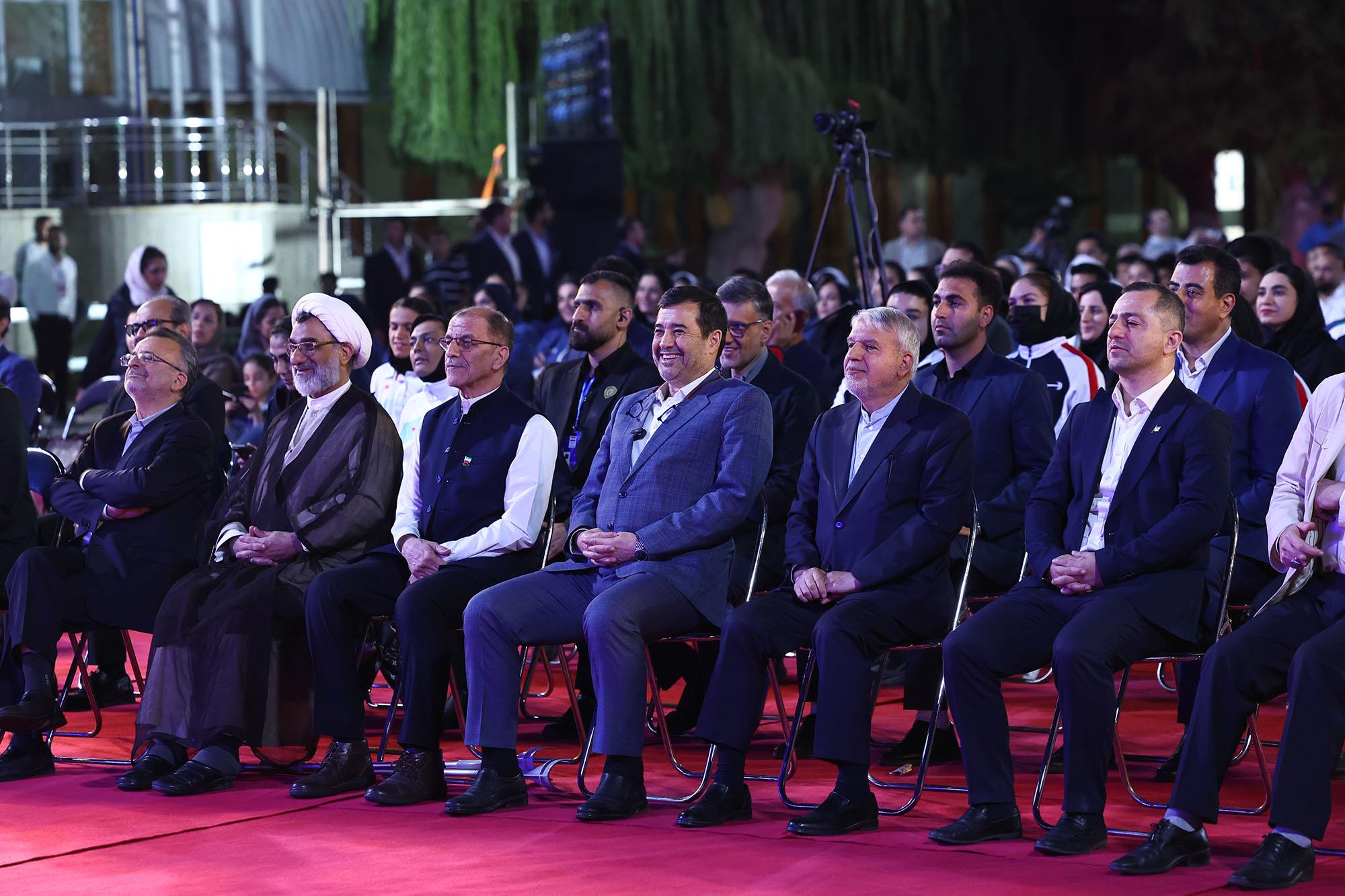 آیین بدرقه کاروان های اعزامی به بازی های آسیایی جوانان بحرین و کشورهای اسلامی ریاض 33