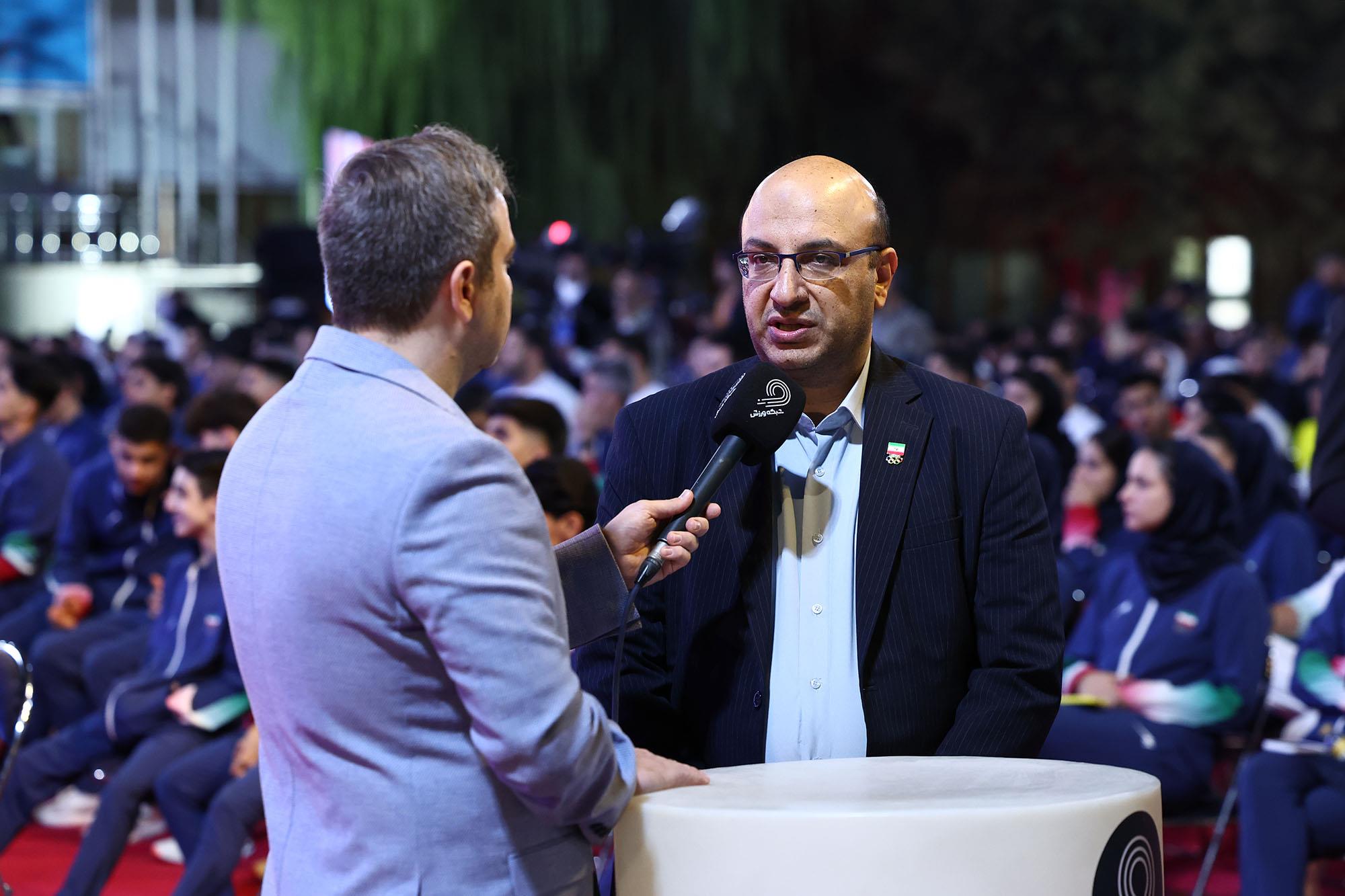 آیین بدرقه کاروان های اعزامی به بازی های آسیایی جوانان بحرین و کشورهای اسلامی ریاض 36