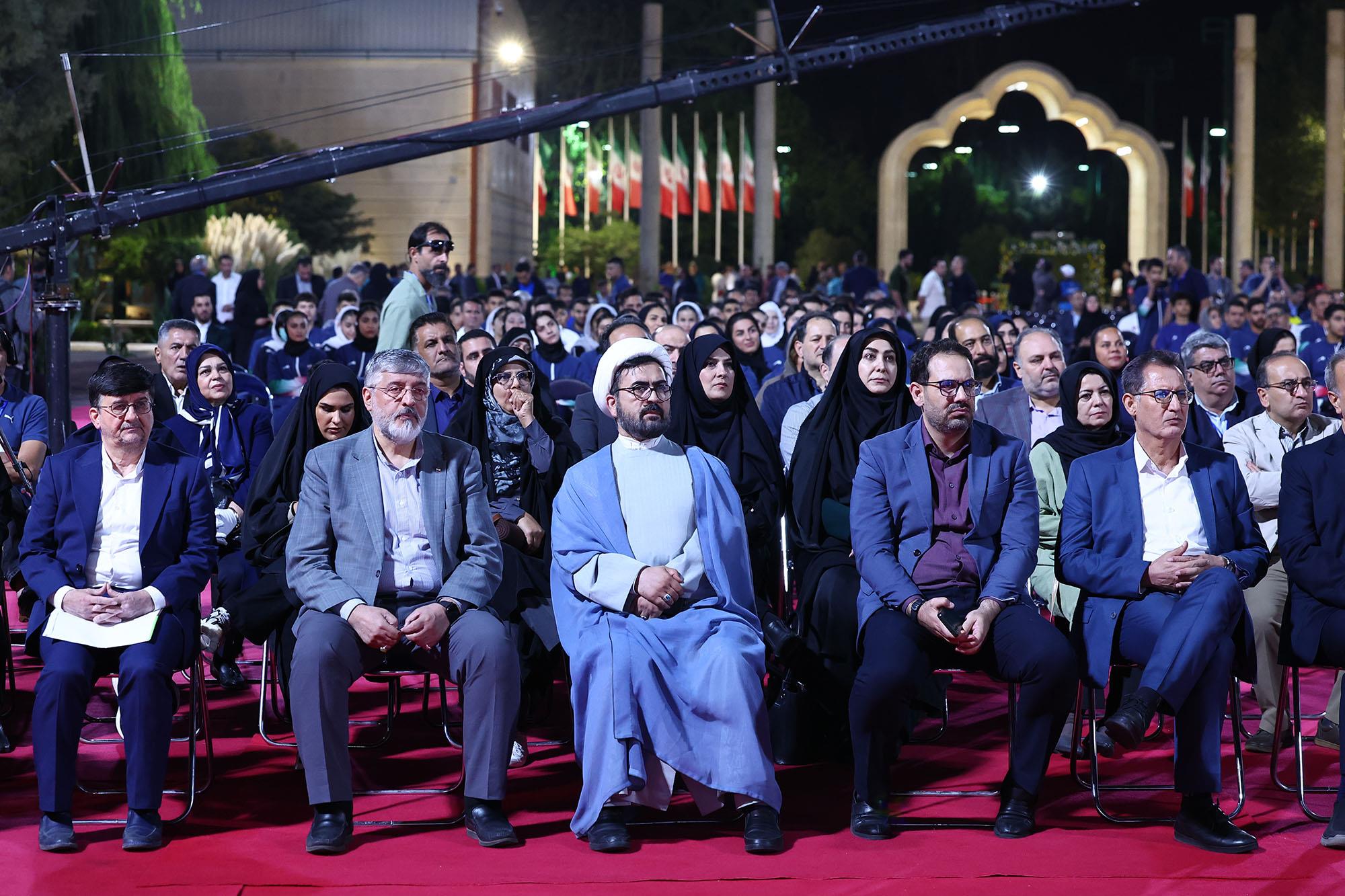 آیین بدرقه کاروان های اعزامی به بازی های آسیایی جوانان بحرین و کشورهای اسلامی ریاض 37