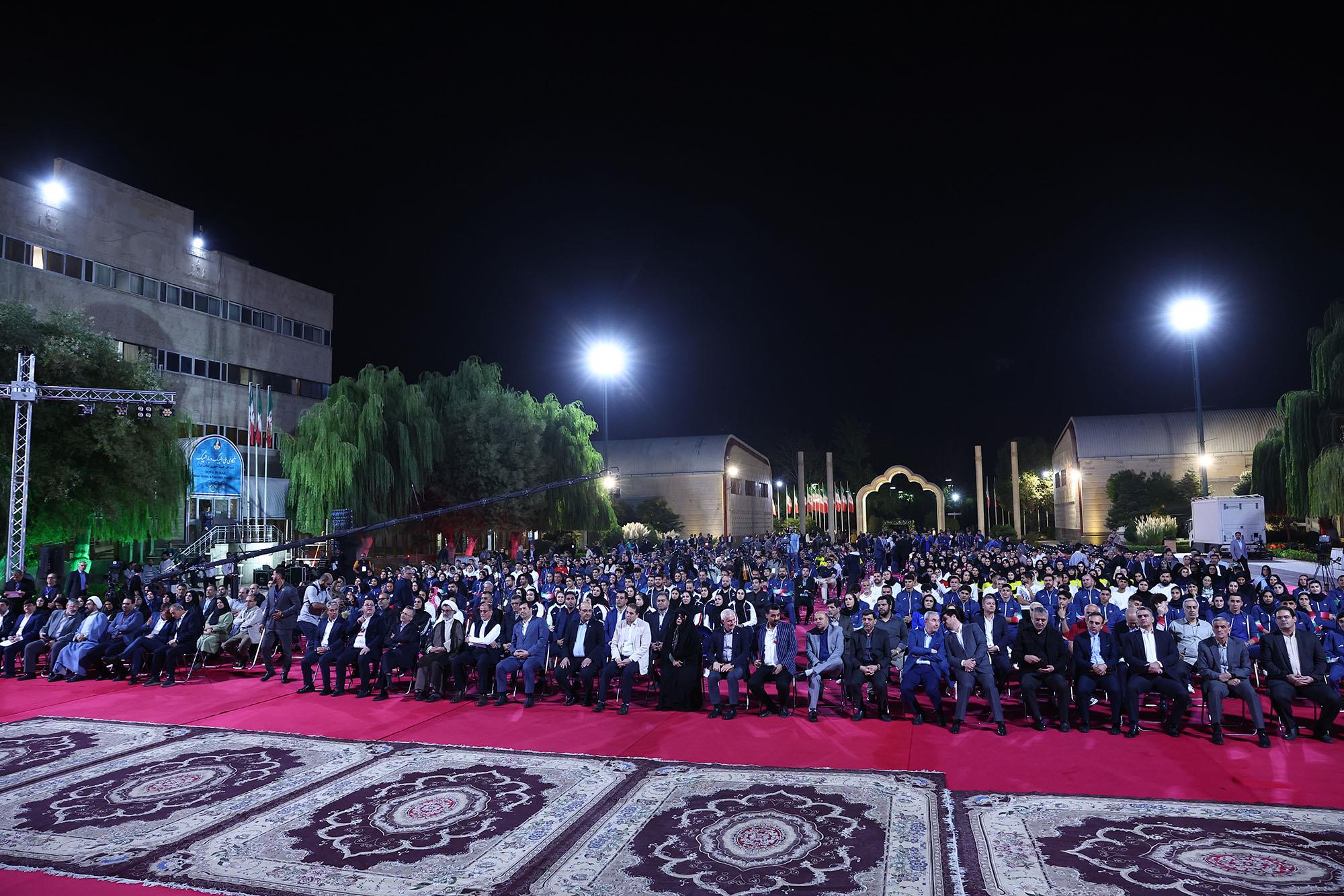 آیین بدرقه کاروان های اعزامی به بازی های آسیایی جوانان بحرین و کشورهای اسلامی ریاض 38