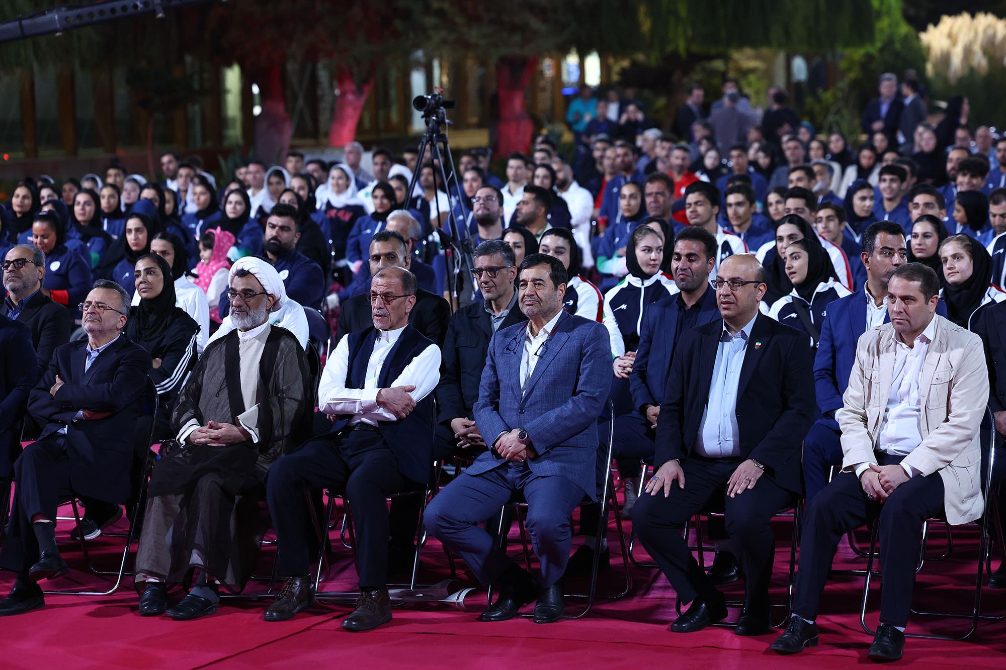 آیین بدرقه کاروان های اعزامی به بازی های آسیایی جوانان بحرین و کشورهای اسلامی ریاض 39