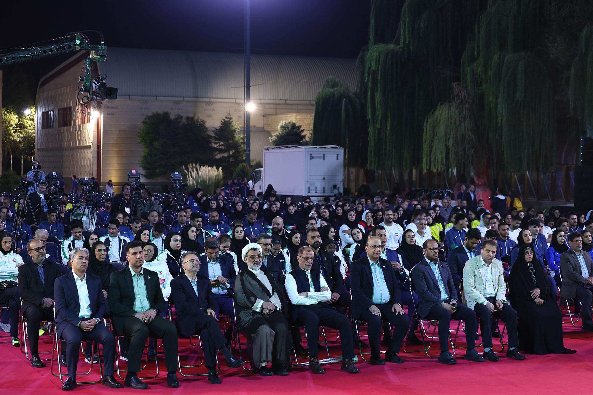 آیین بدرقه کاروان های اعزامی به بازی های آسیایی جوانان بحرین و کشورهای اسلامی ریاض 43