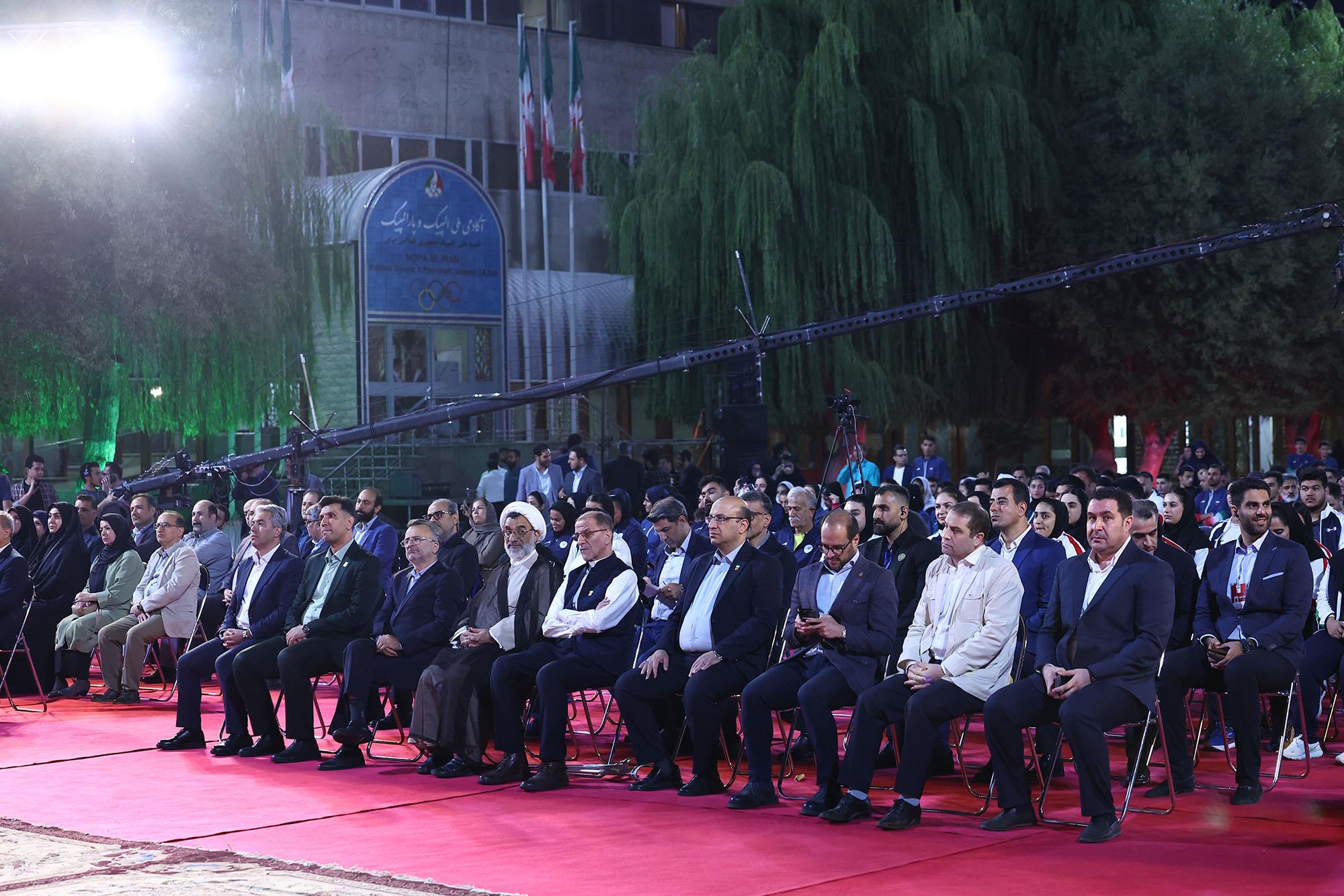 آیین بدرقه کاروان های اعزامی به بازی های آسیایی جوانان بحرین و کشورهای اسلامی ریاض 46