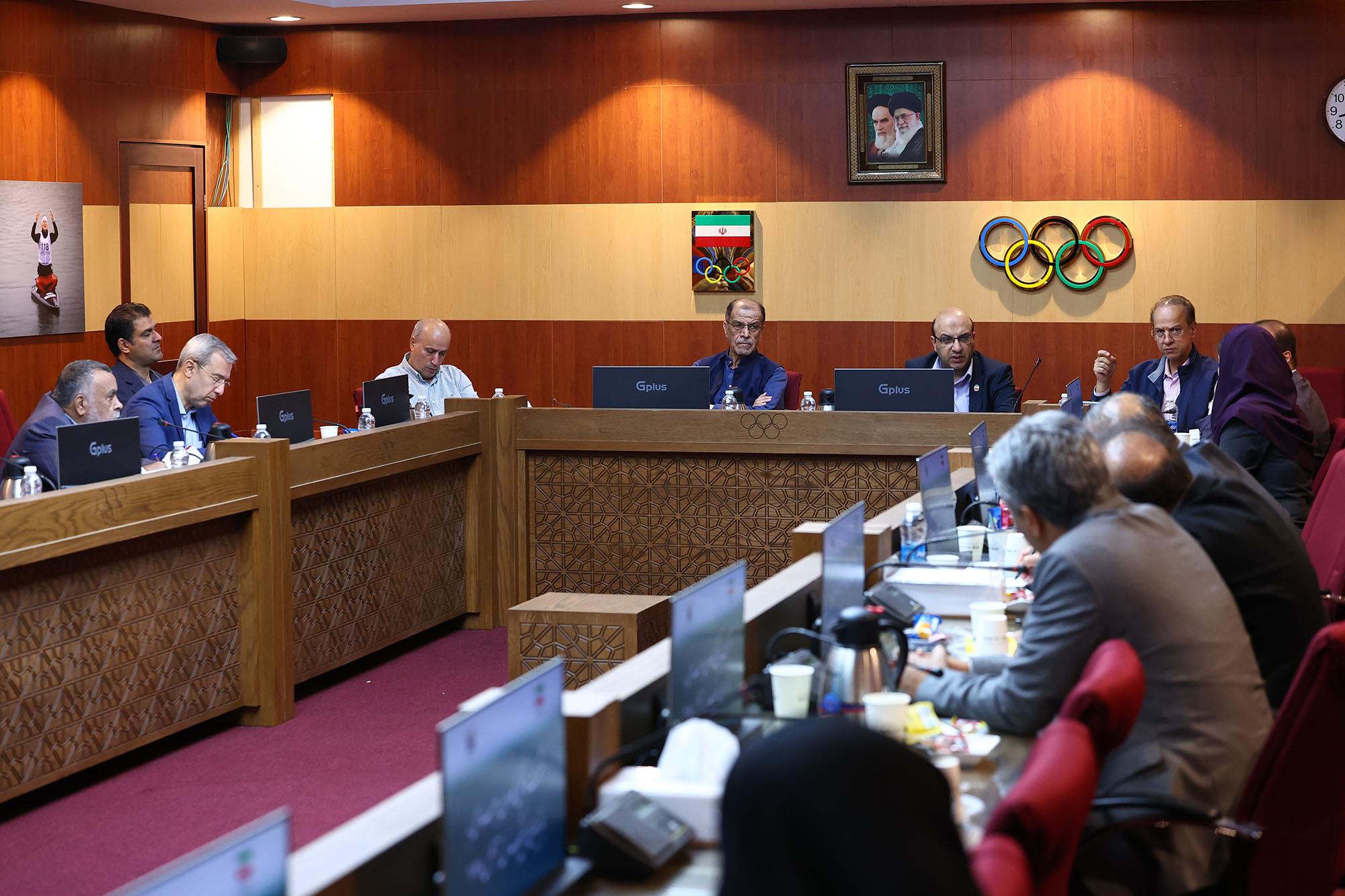 جلسه هماهنگی بازی های المپیک لس آنجلس 10