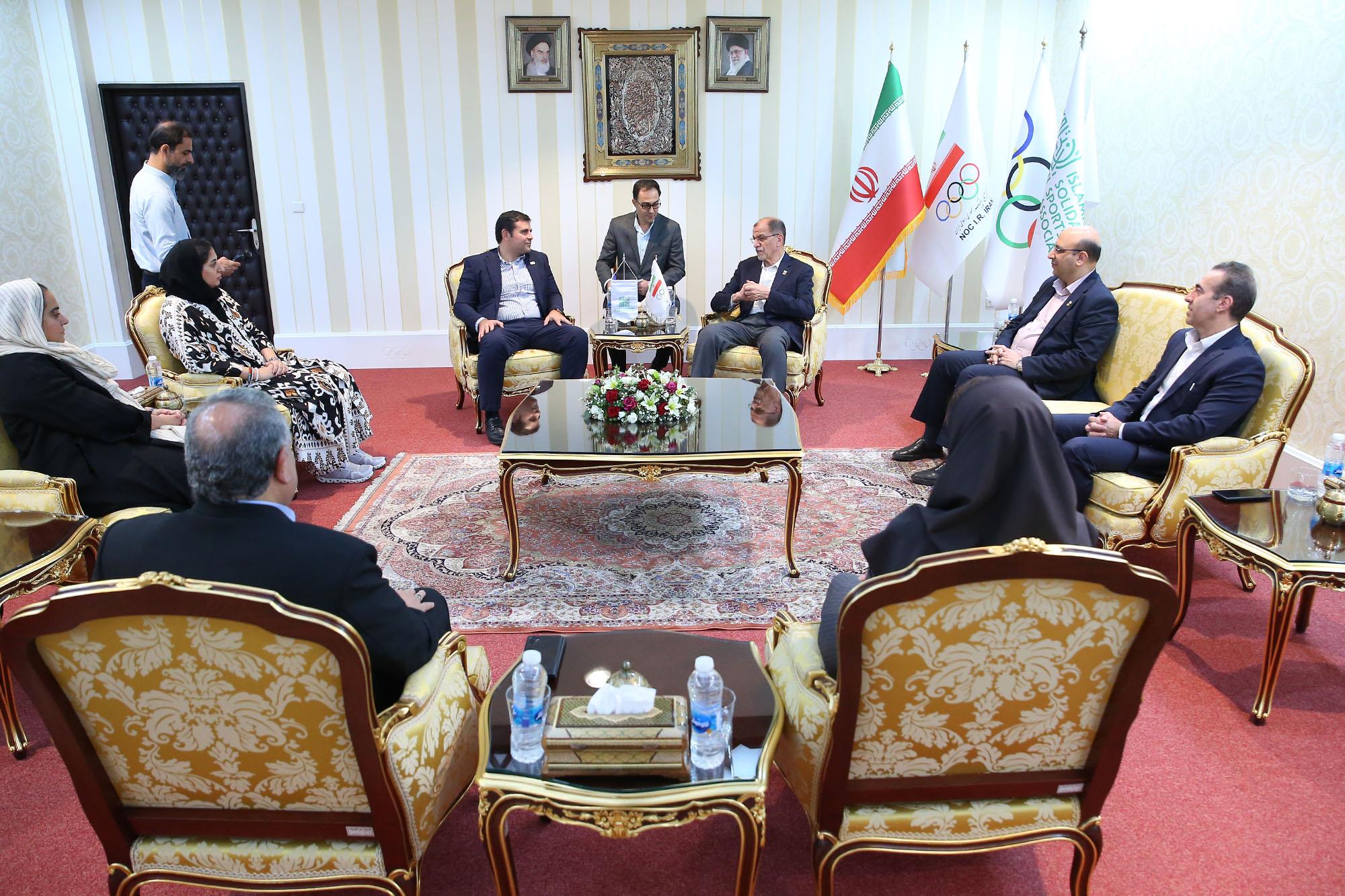 دیدارهای دبیرکل فدراسیون کشورهای اسلامی در تهران 9